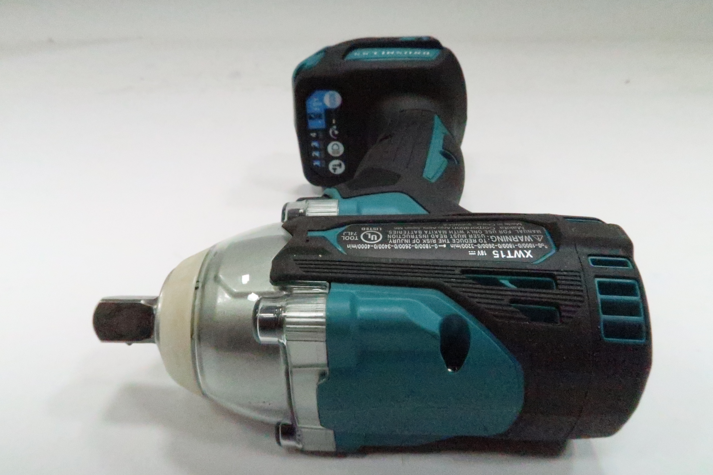Makita XWT15 18V LXT LithiumIon Brushless Cordless 4Speed 1/2" Impact
