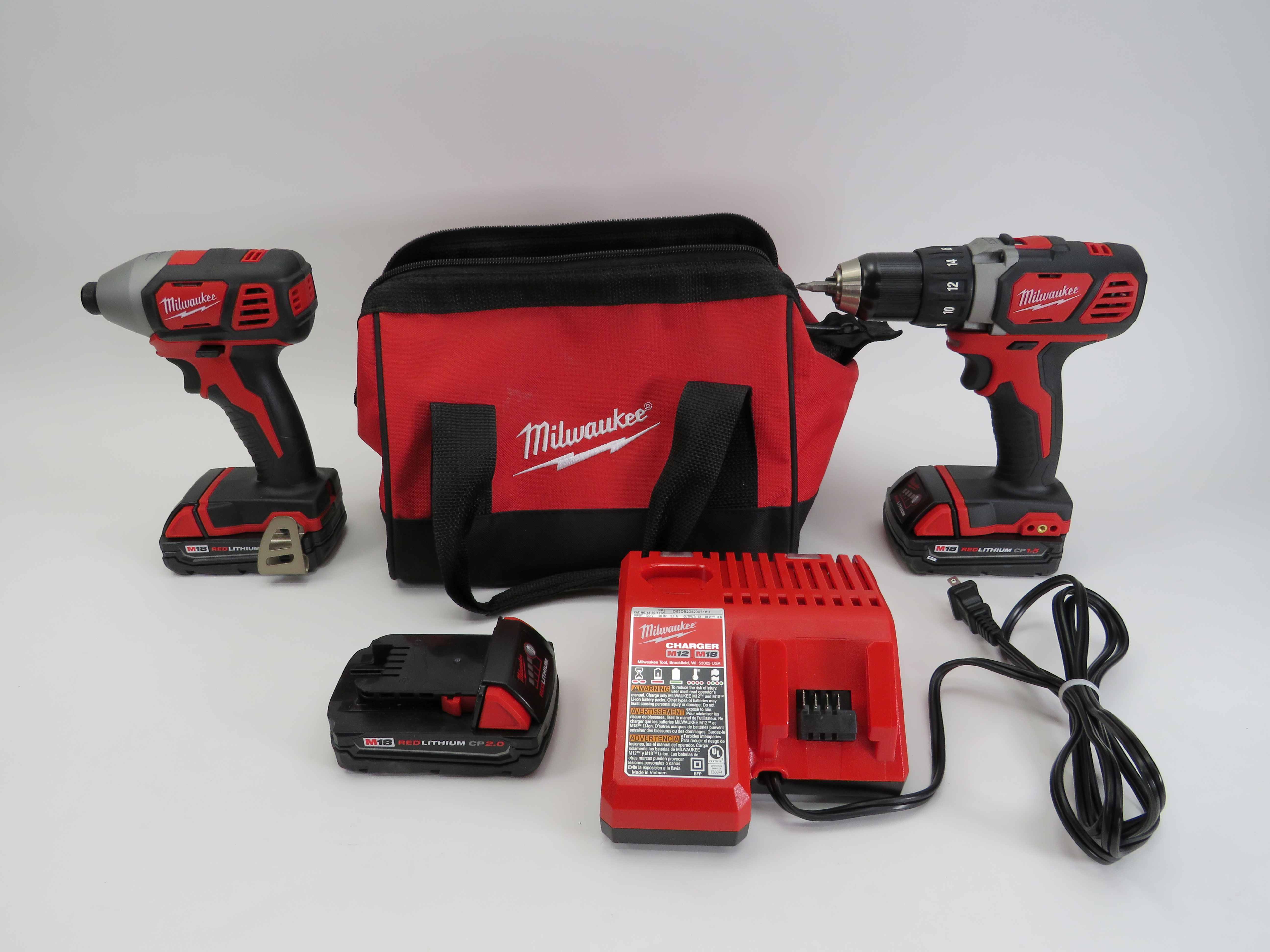 Milwaukee M18 Cordless 265620 Impact Driver 260620 Drill Driver 2
