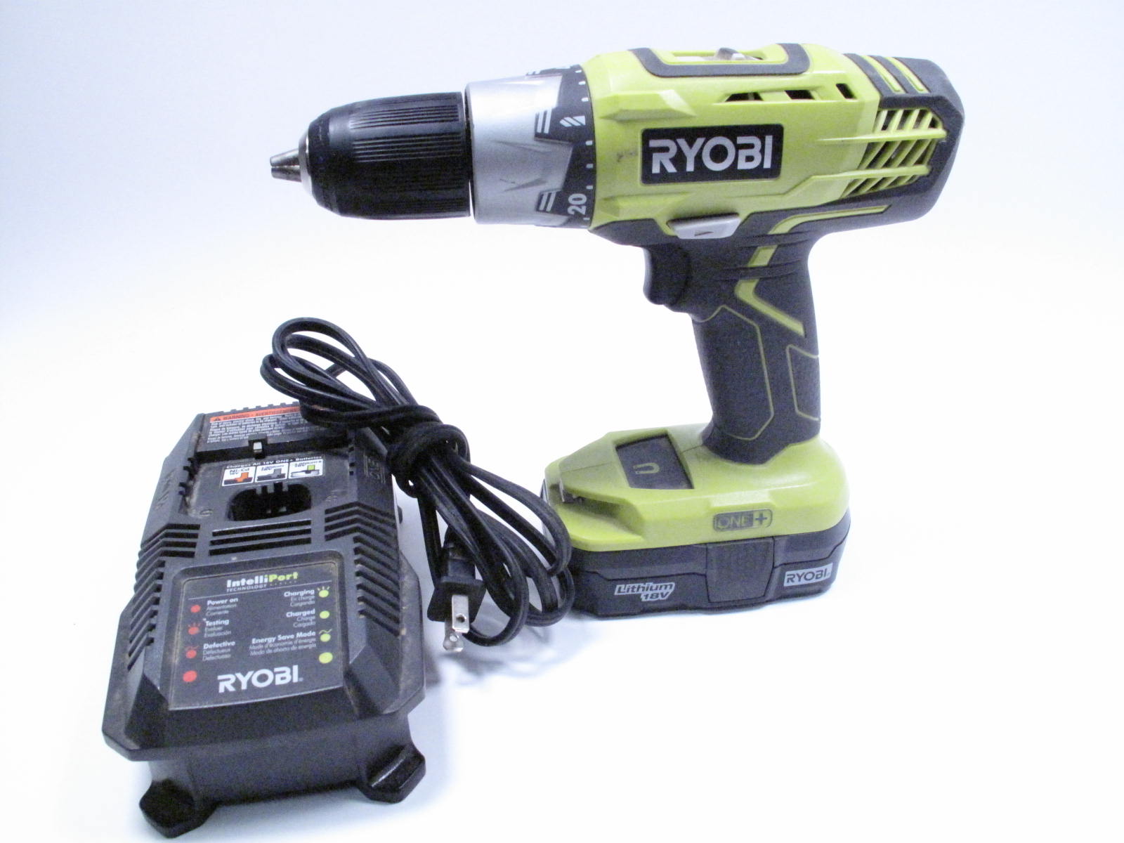 Ryobi P277 1/2" Cordless Drill/Driver 18V 1.3Ah