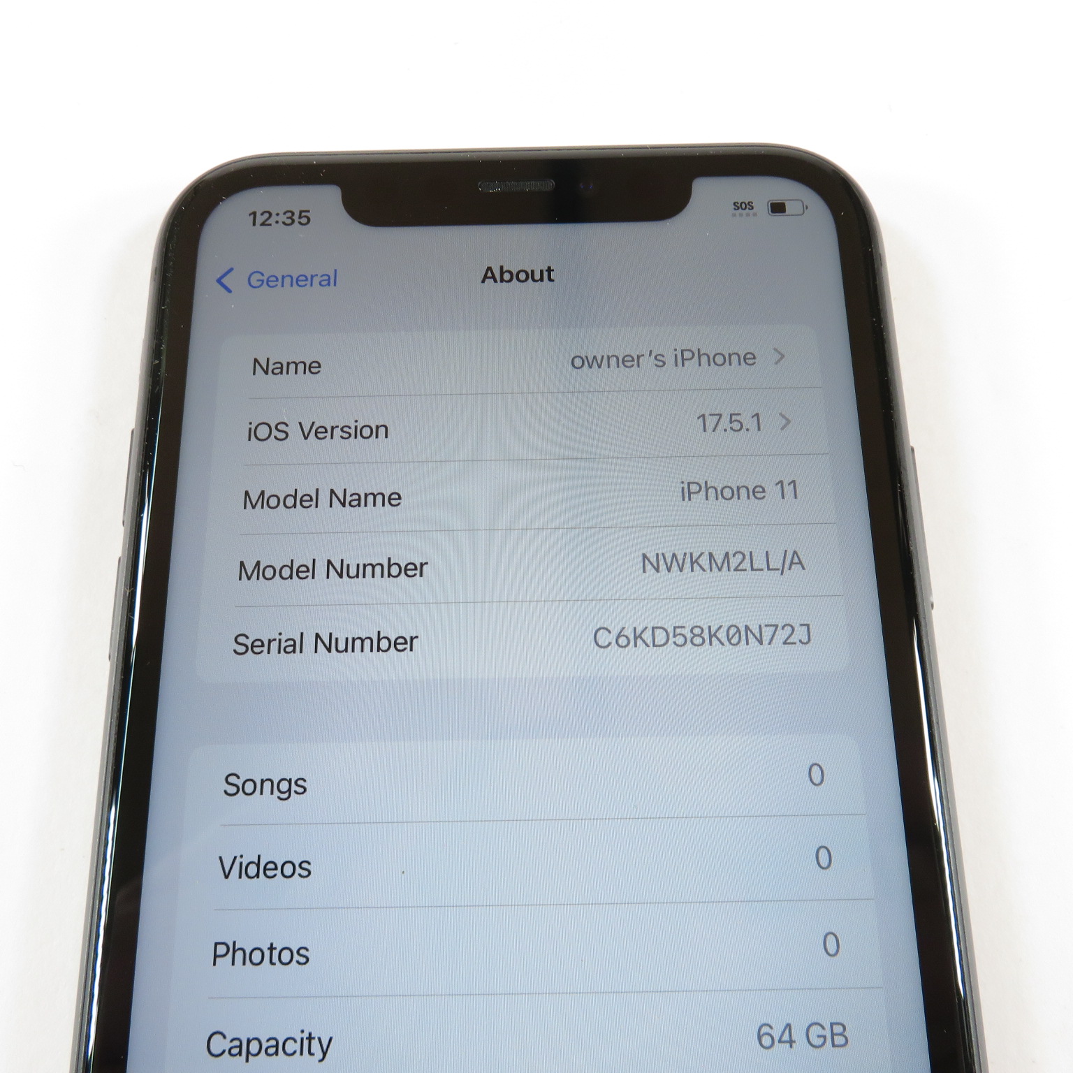 Apple iPhone 11 NWKM2LL/A 64GB Storage Liquid Retina HD 6.1