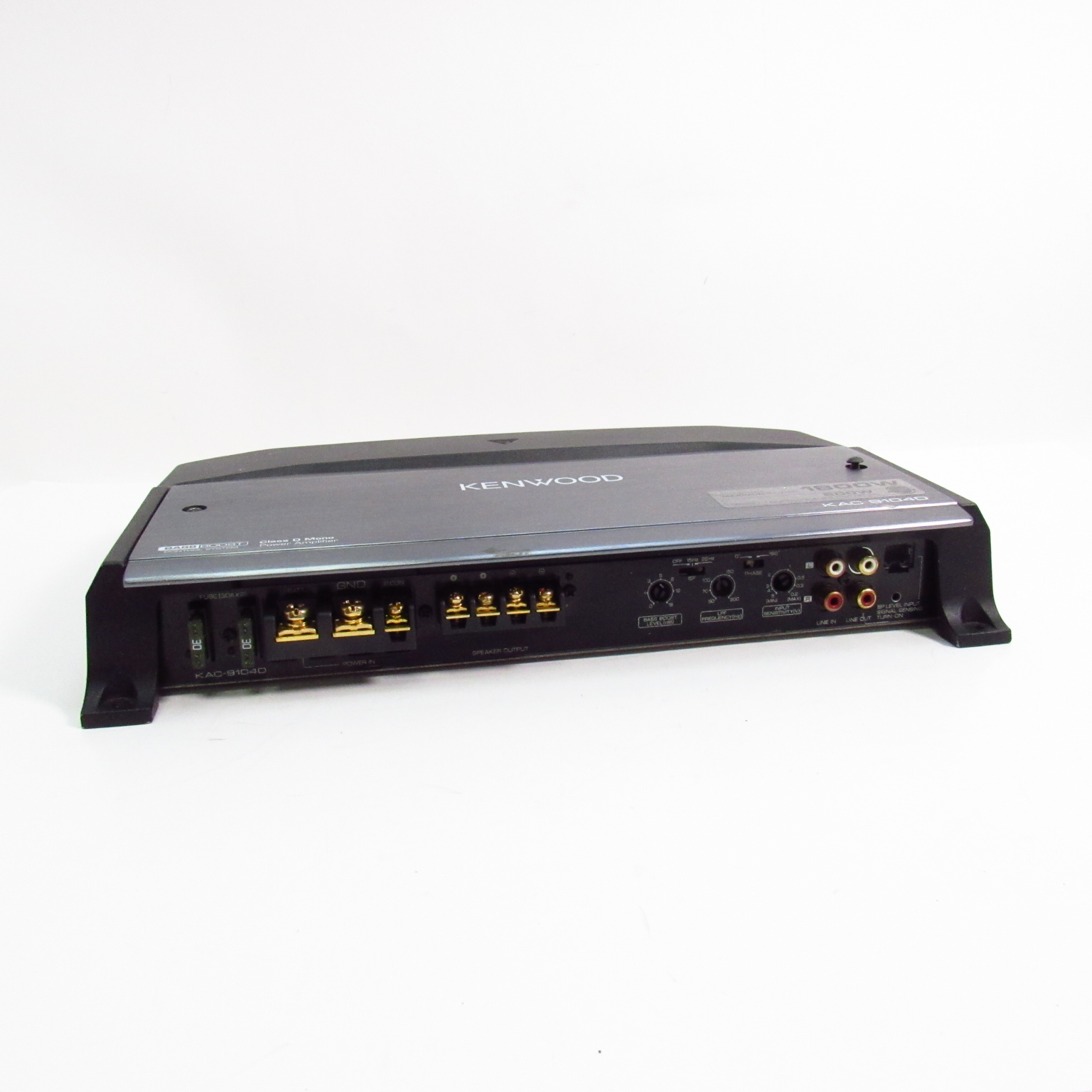 Kenwood KAC-9104D Class-D Mono Subwoofer Amplifier - 4417