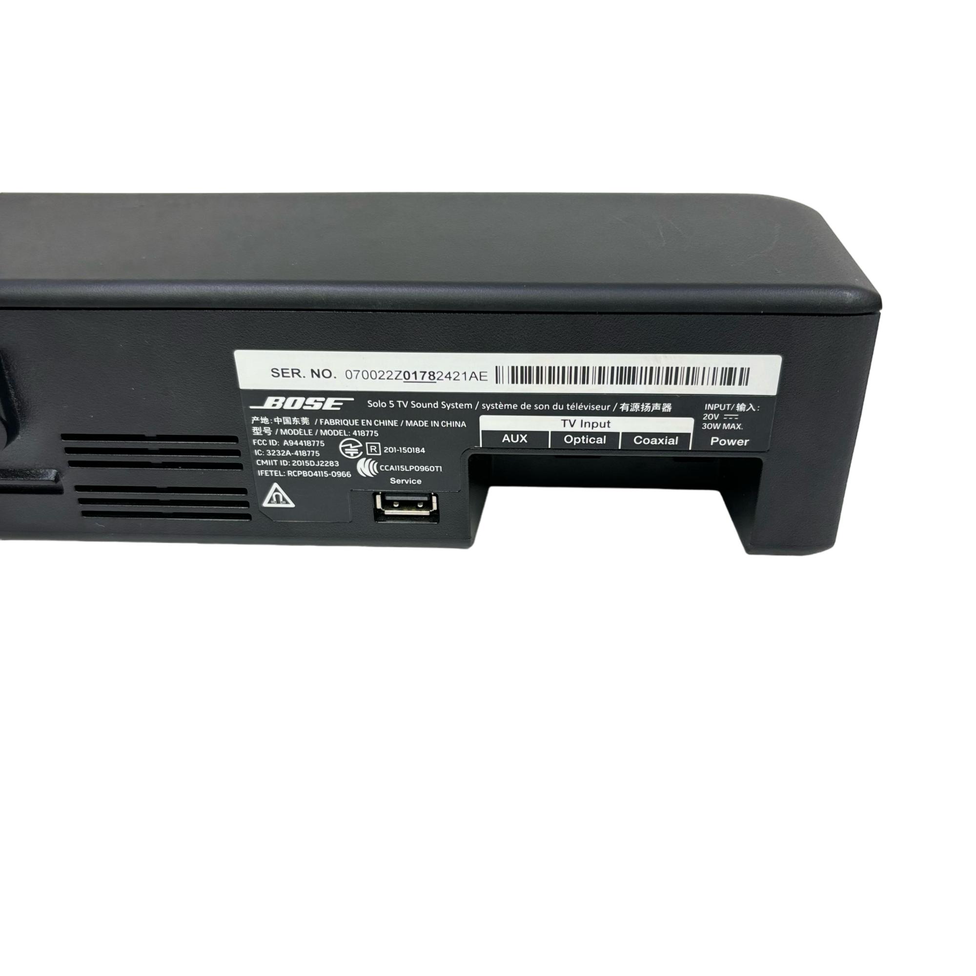 その他 BOSE Solo TV Speaker Bose® Solo TV sound system at Crutchfield Canada