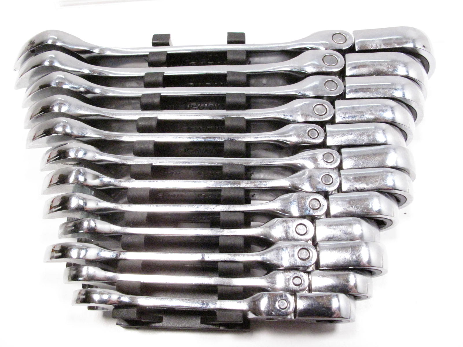 Carlyle CHT RWFLS612M 12Piece Stubby Metric 6PT Wrench Set FlexHead