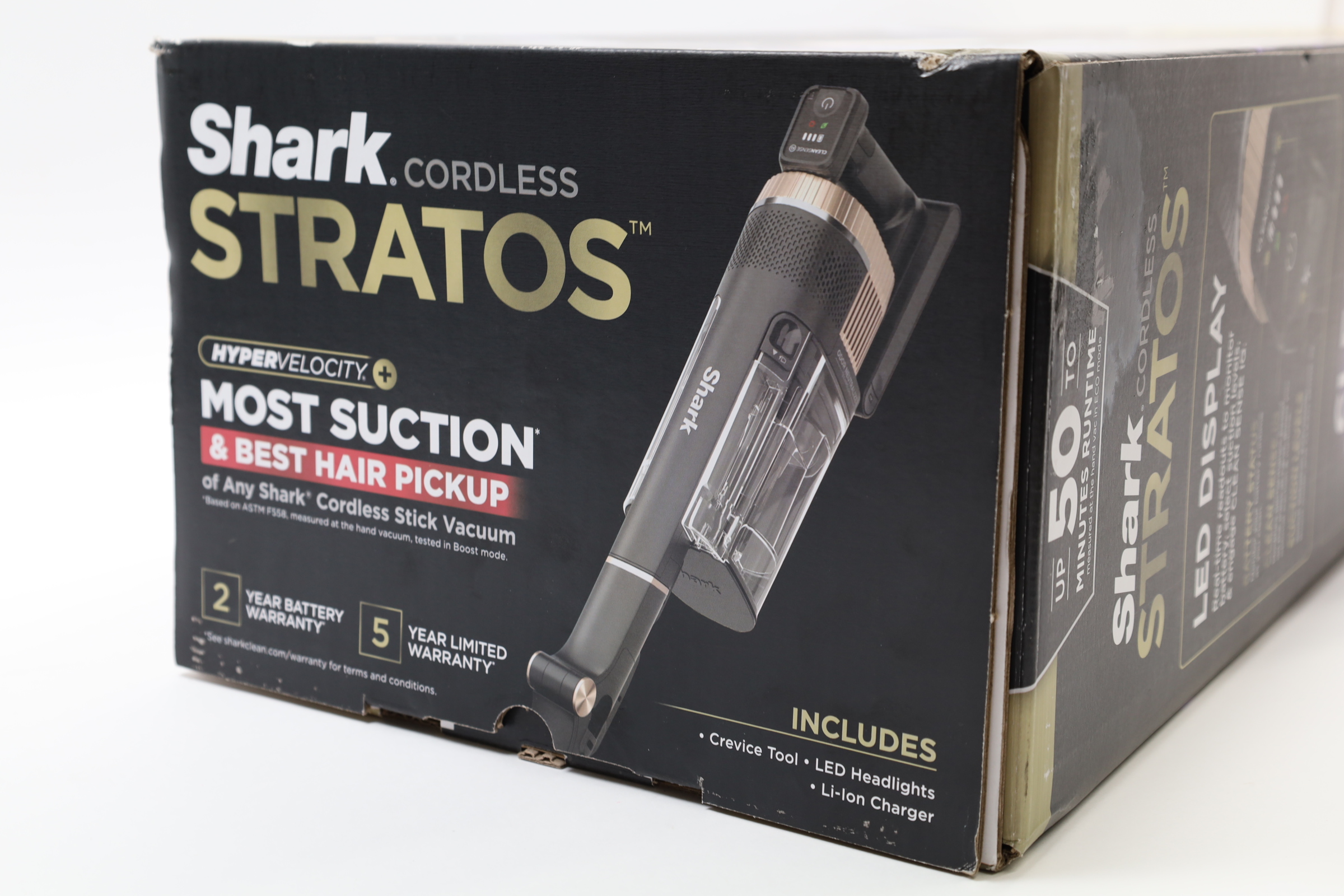 Shark Stratos IZ840H Cordless Stick Vacuum Rose Gold
