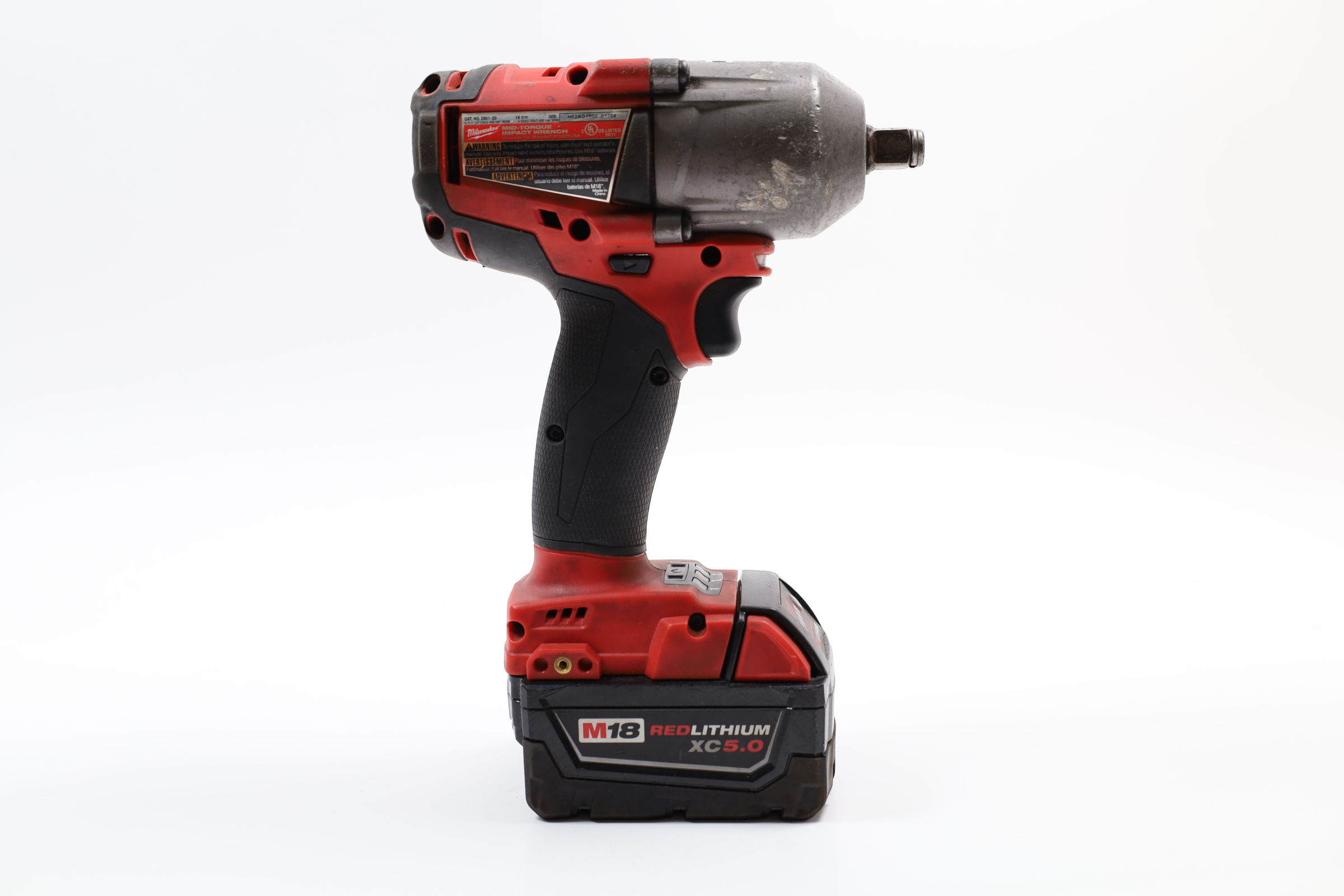Milwaukee 286120 M18 FUEL 18V MidTorque 1/2" Cordless Impact Wrench