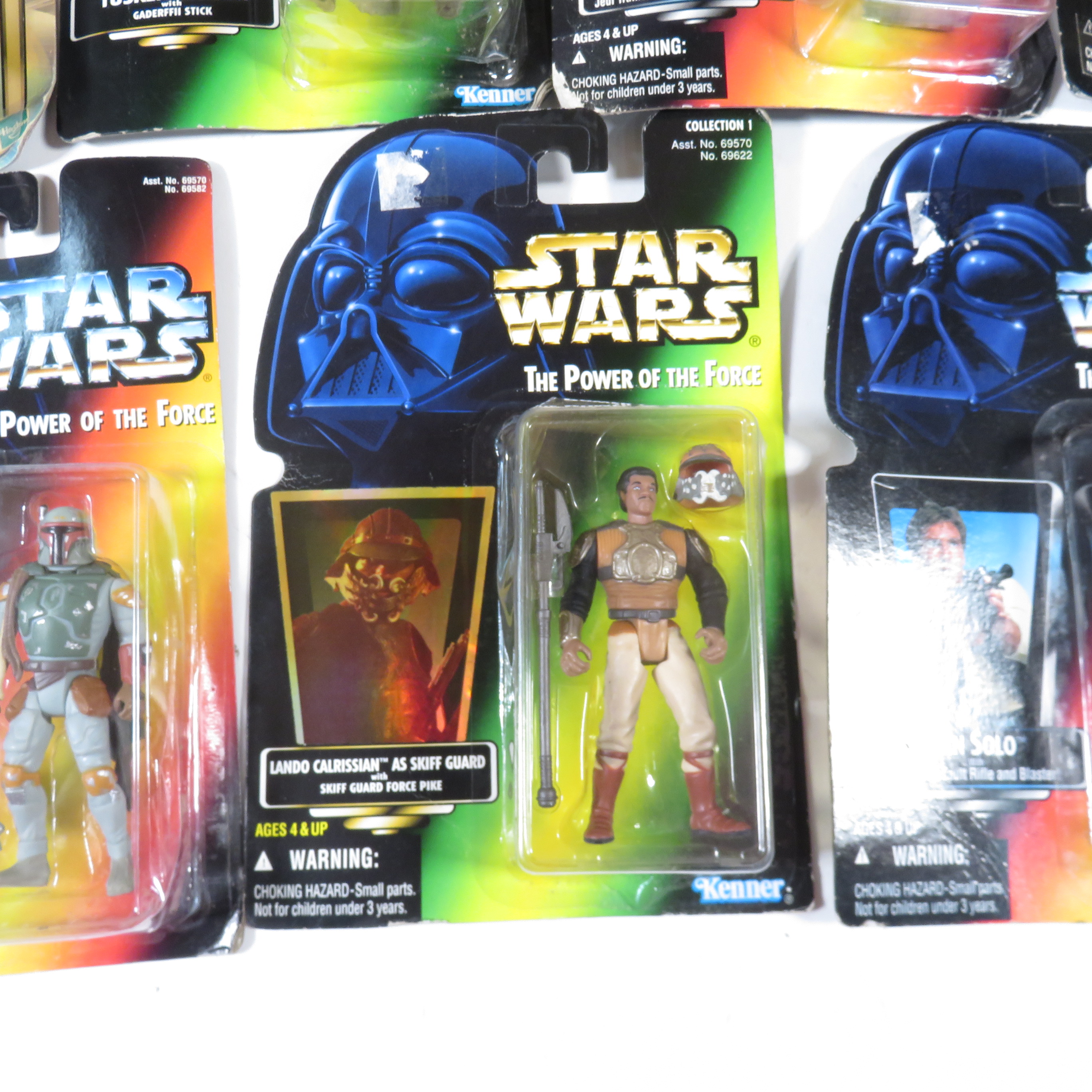 Star Wars The Power of the Force Lot of 7 Action Figures