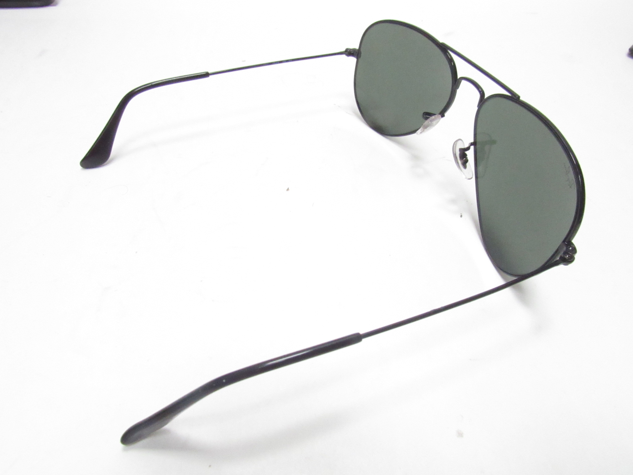 Ray-Ban 58/14 135 3N Unisex Sunglasses Black Made In Italy