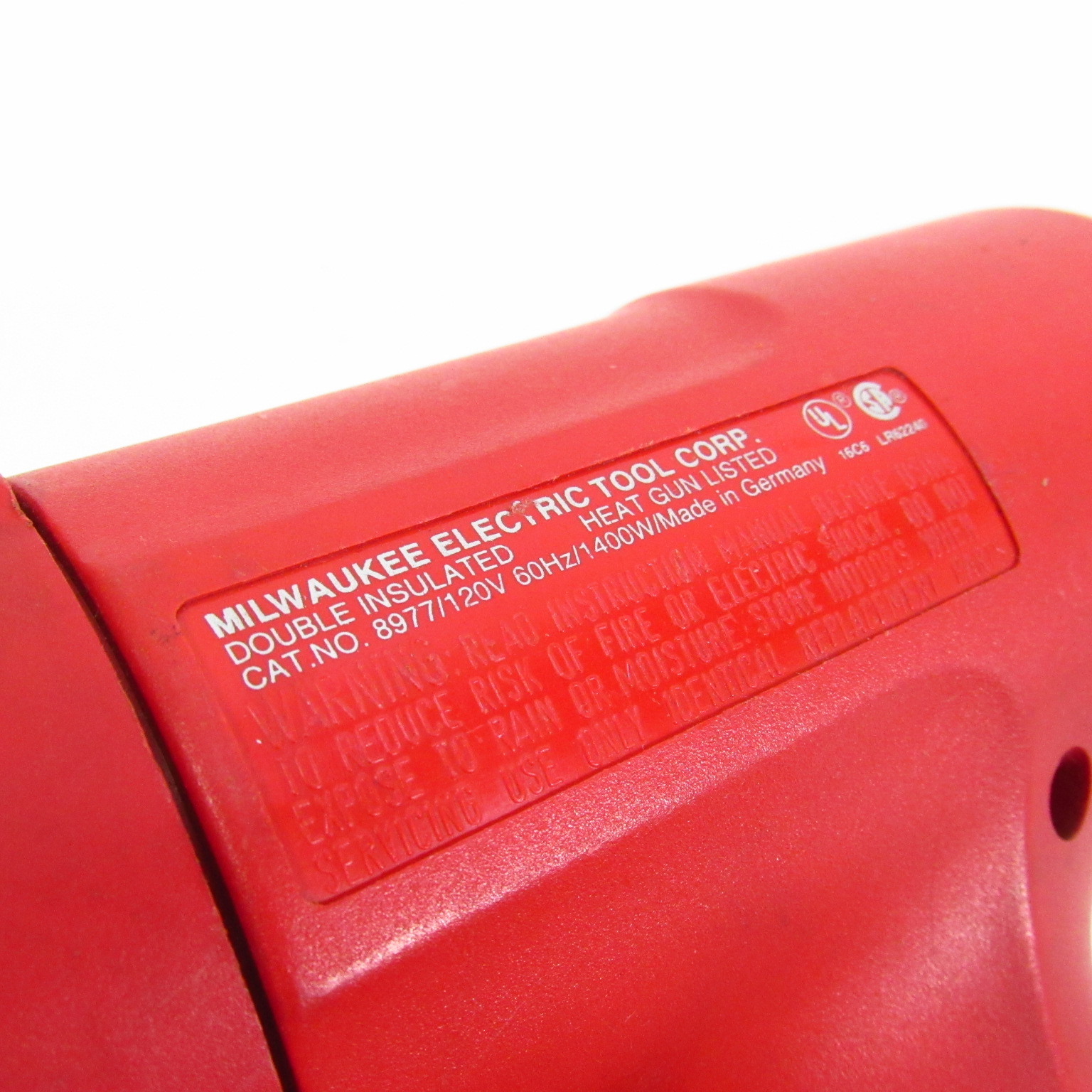 Milwaukee 8977 Corded Heat Gun