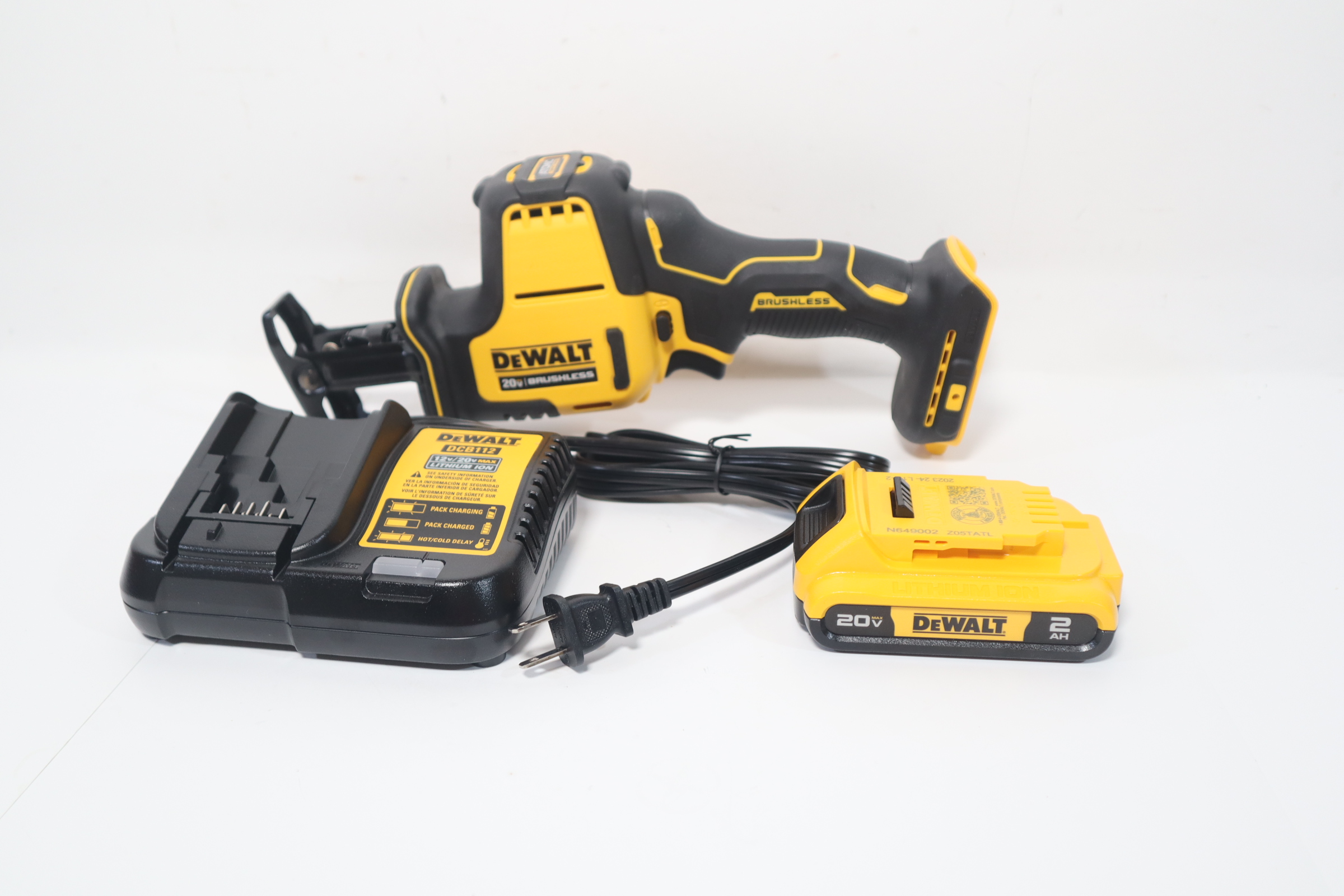 DeWalt DCS369 ATOMIC 20V MAX Cordless Brushless Compact Reciprocating