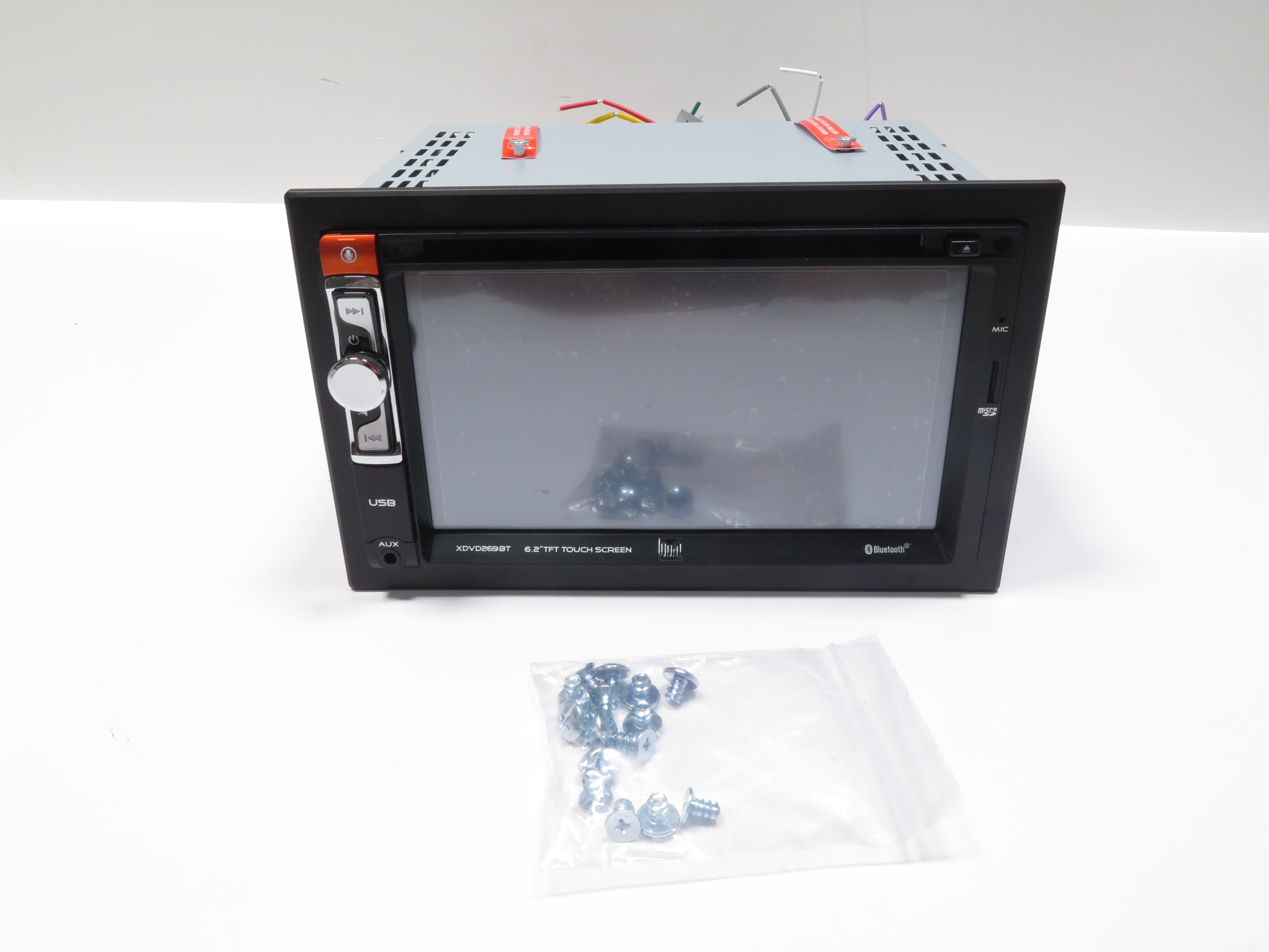 Dual XDVD269BT 6.2" Multimedia Touch Screen Car Stereo Receiver 7273