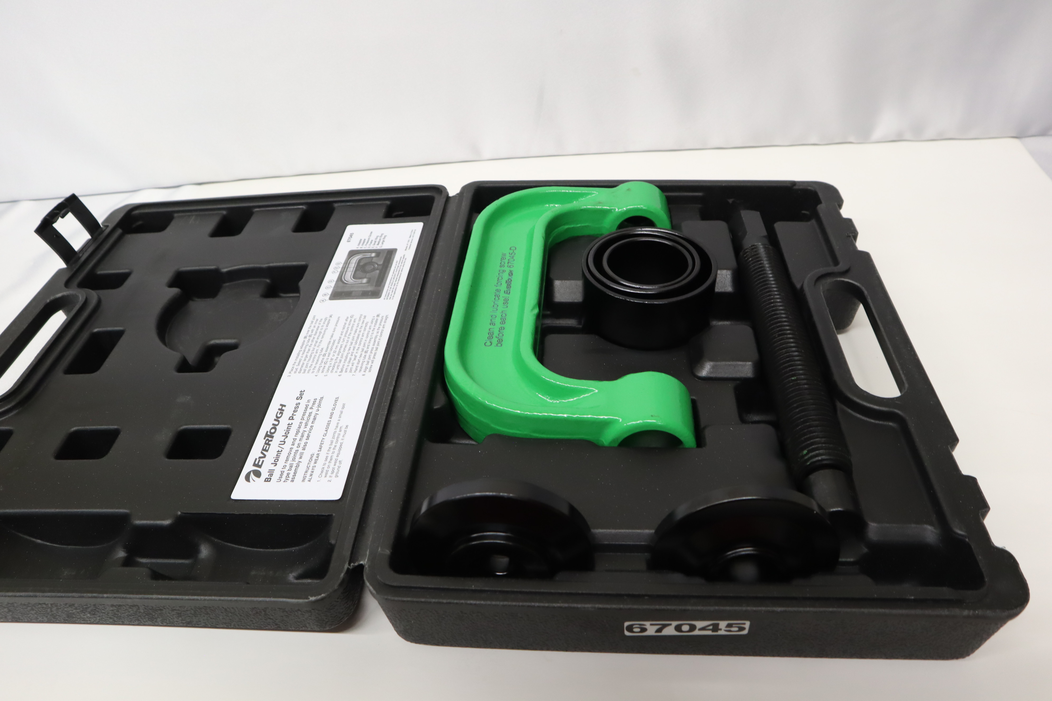 EVER TOUGH 67045 Ball Joint U Joint Press Set 9114