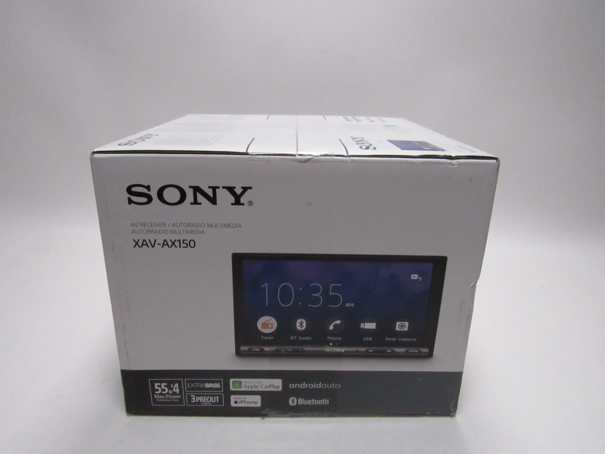 Sony XAVAX150 Digital Media Receiver 6.95" Touch Screen InDash Unit