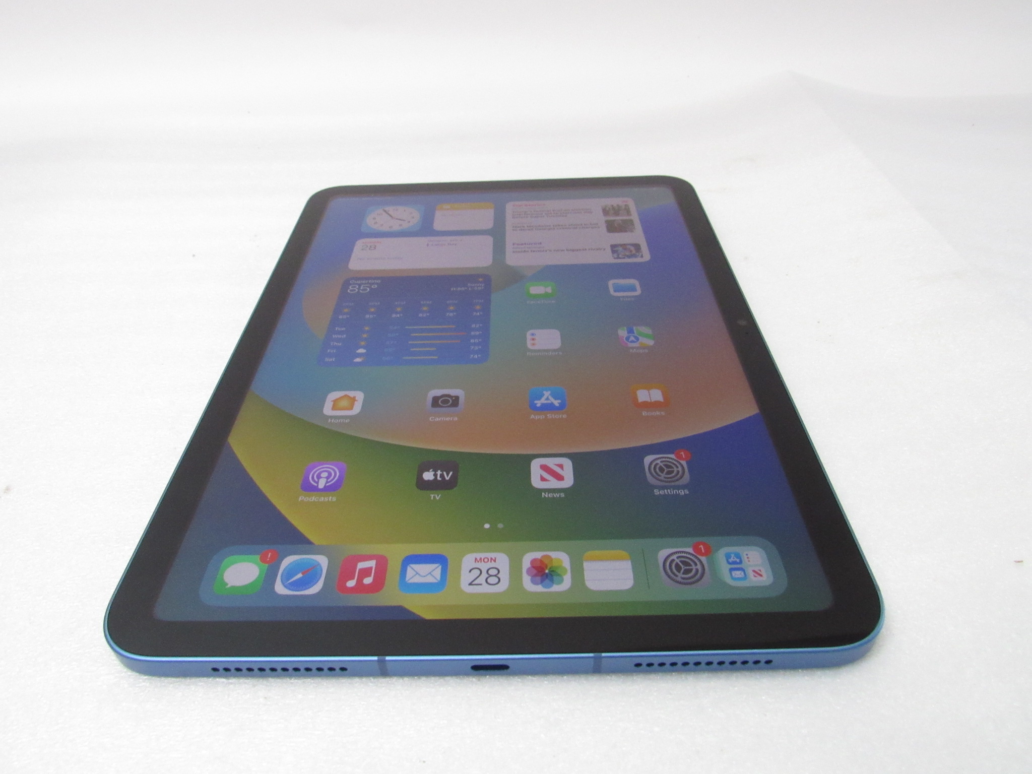 Apple MQ6K3LL/A 64GB Wi-Fi + 5G Cellular 10.9" Blue iPad Unlocked