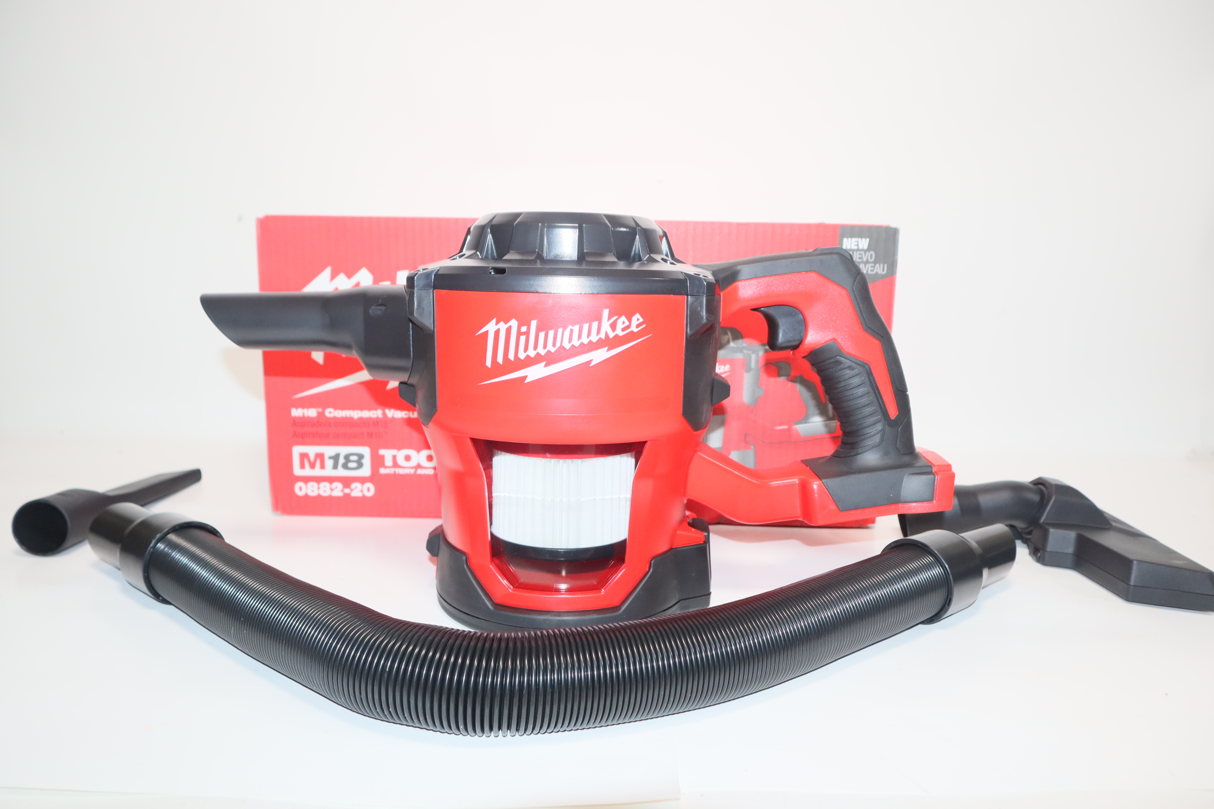 Milwaukee Vacuum Filter M18 Anewise 4-Pack HEPA Dry Filter For