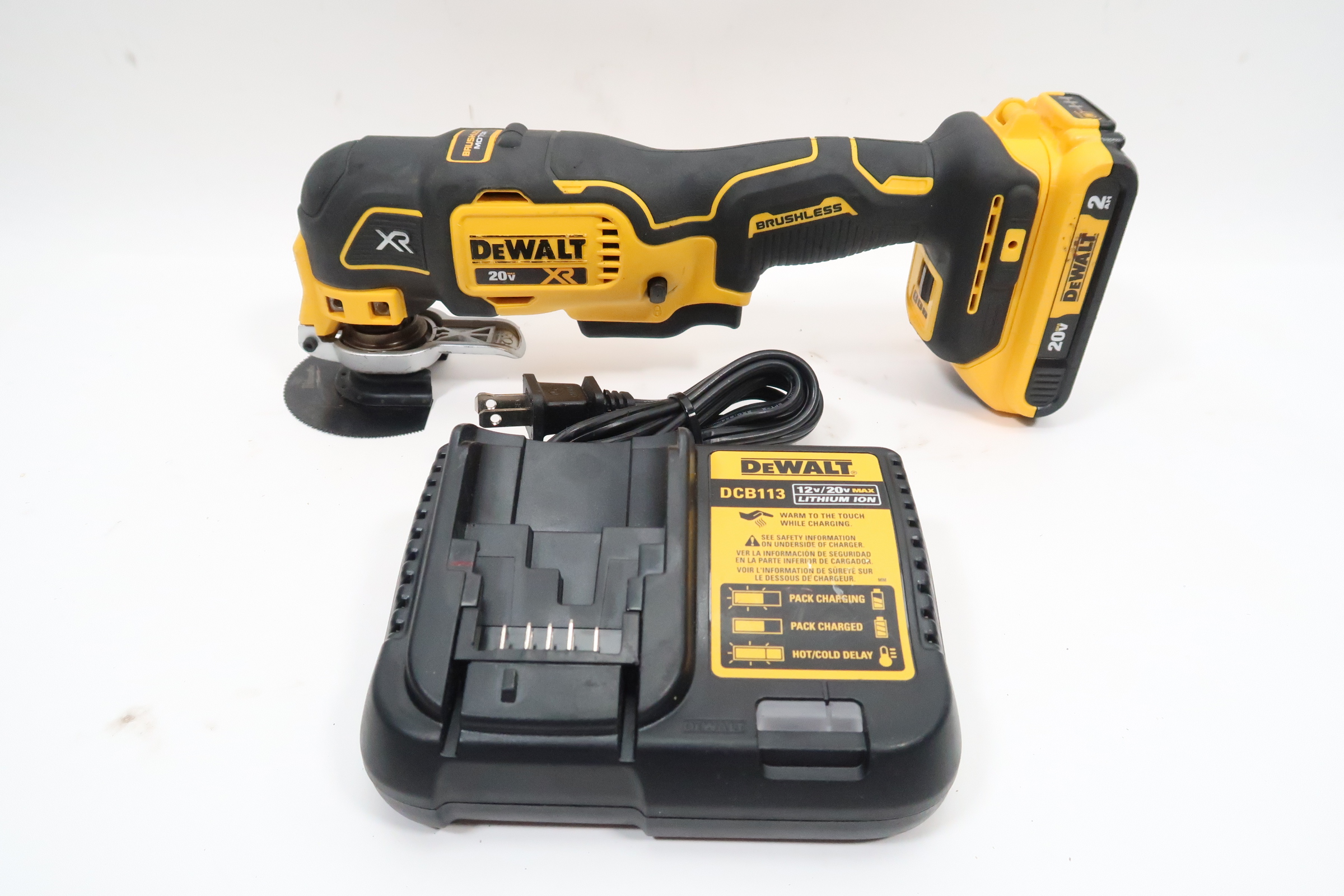DeWalt DCS356 20V MAX XR Cordless Brushless 3Speed Oscillating Multi Tool