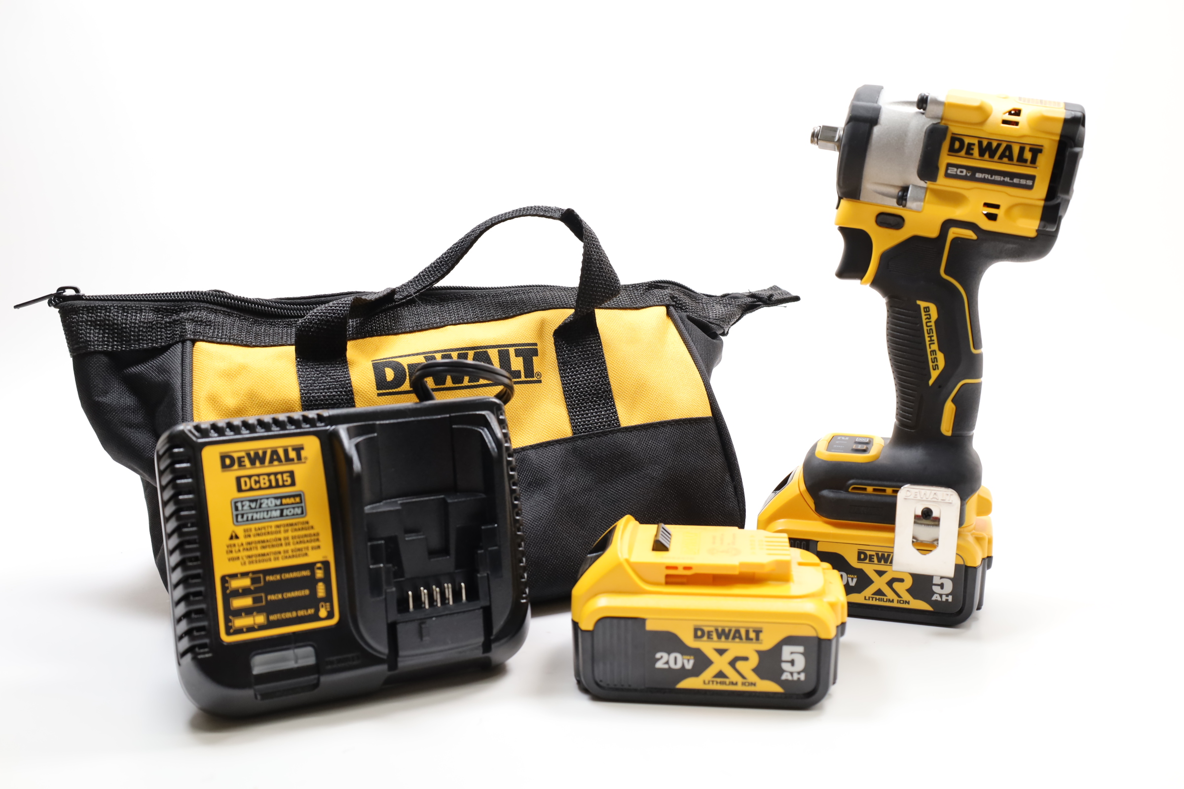 Dewalt Dcf923 Atomic 20v Max Brushless 38 Cordless Impact Wrench