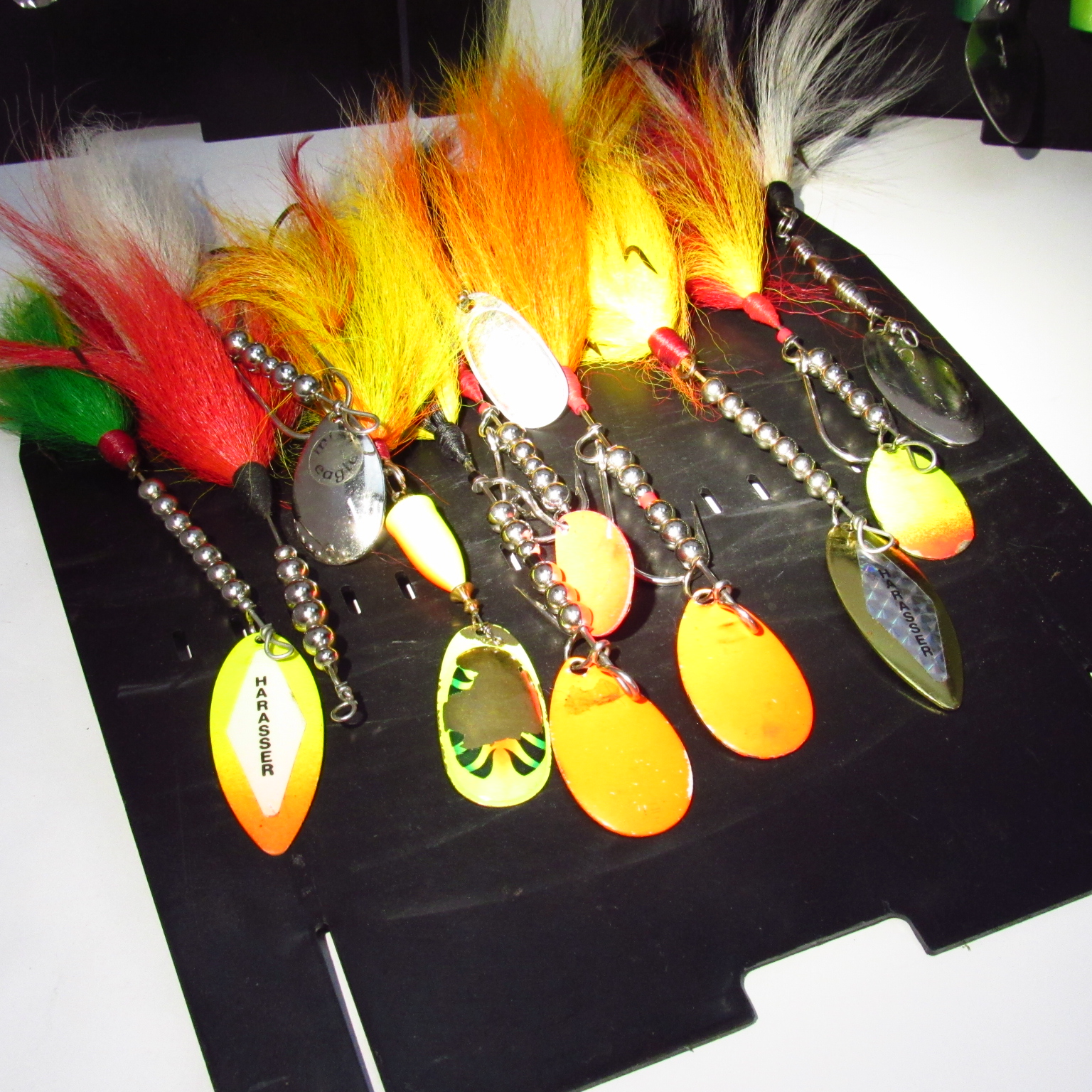 Assorted Fishing 60Piece Muskie Lures Tackle Box Set