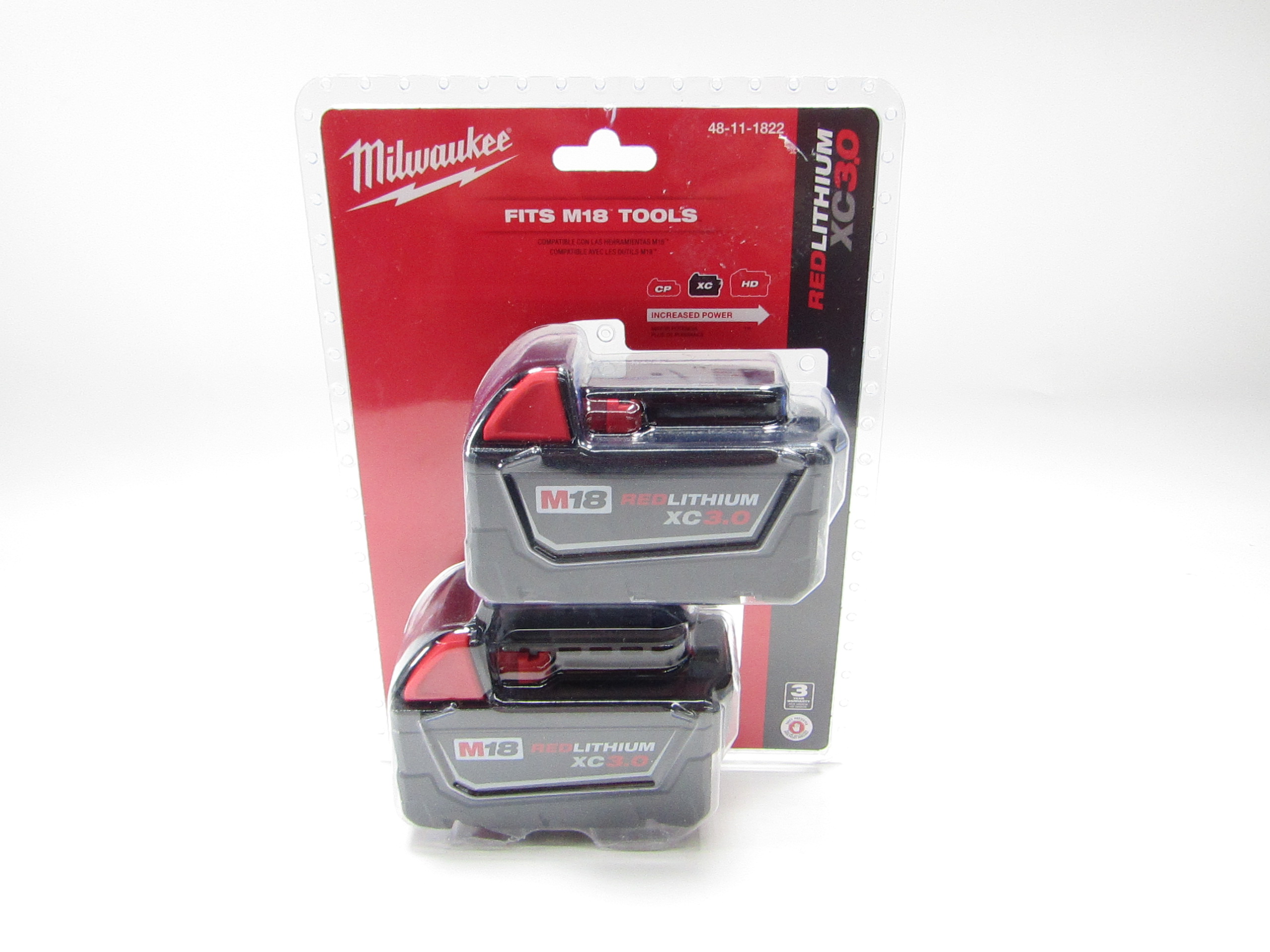 Milwaukee 48-11-1822 M18 REDLITHIUM XC Battery 2 pack