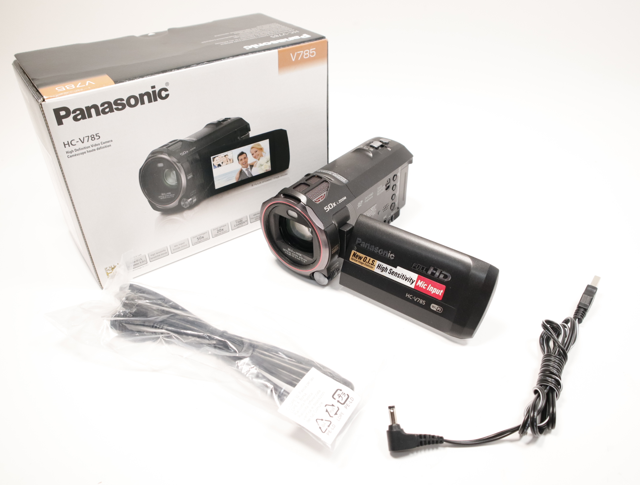 訳あり【動作確認ＯＫ】Panasonic　HC-V750M 概要 デジタルハイビジョンビデオカメラ HC-V750M | デジタル