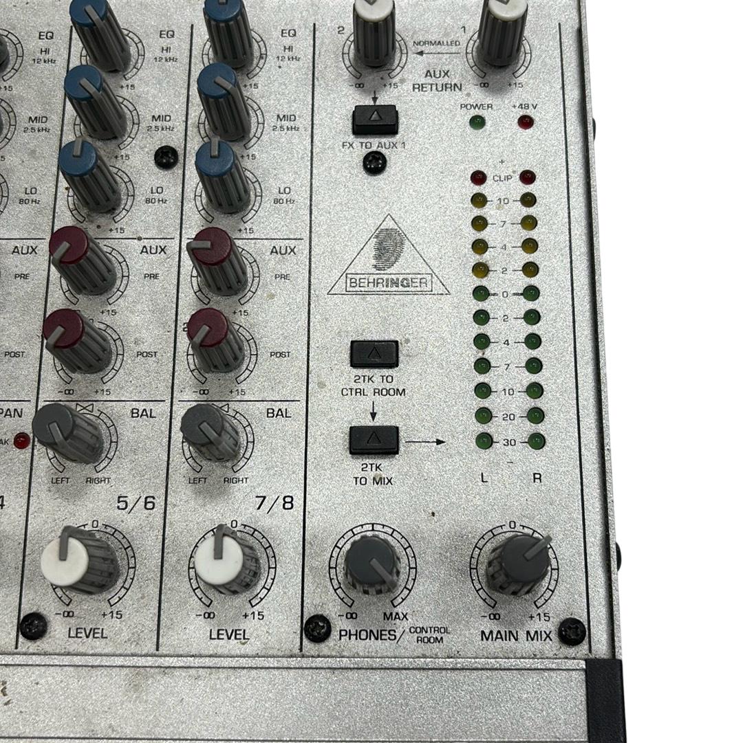 Behringer EURORACK MX802A 8-Channel Mixing Console 5742