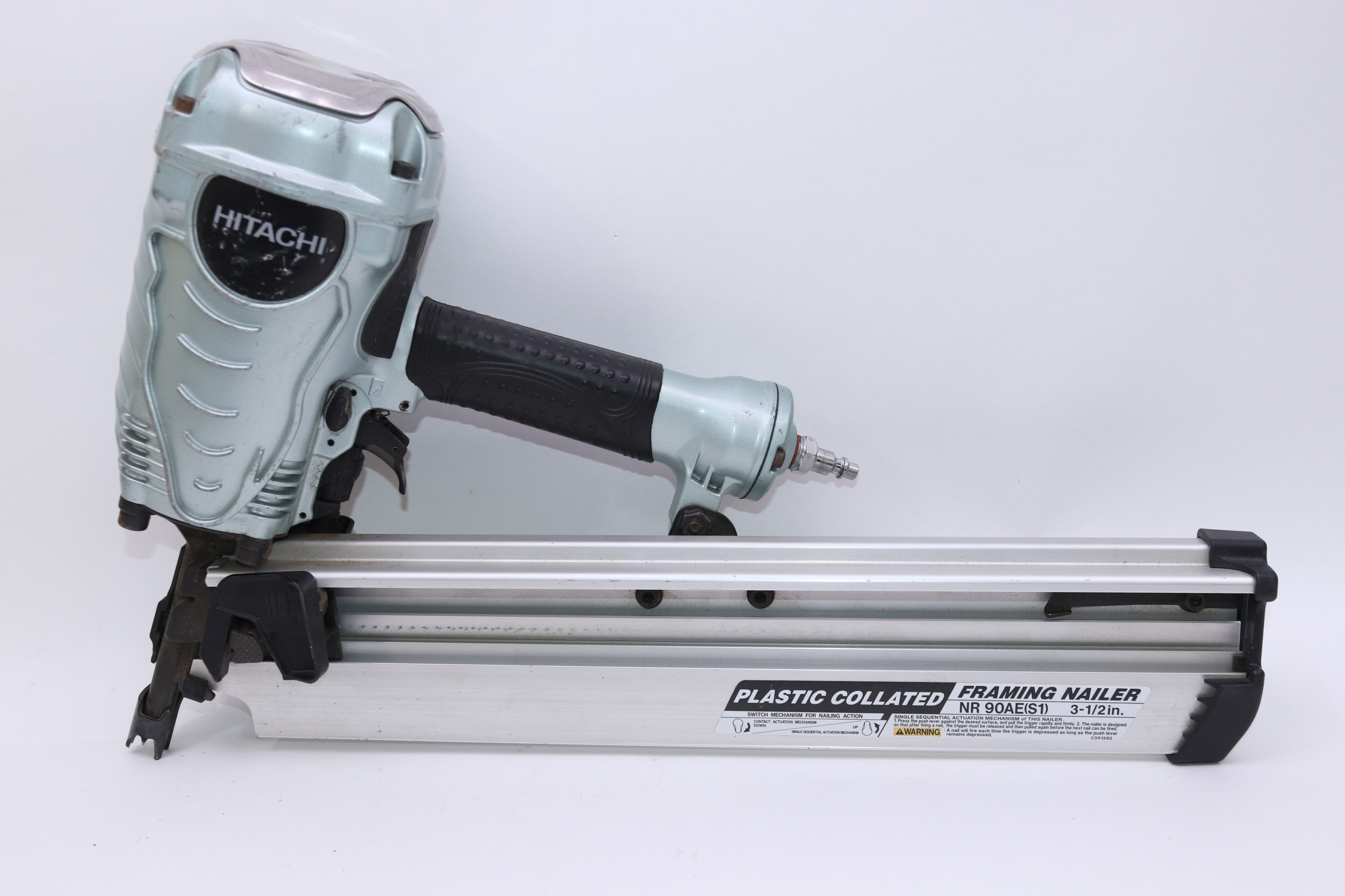 Hitachi NR90AE(S1) 31/2" Plastic Collated Framing Nailer