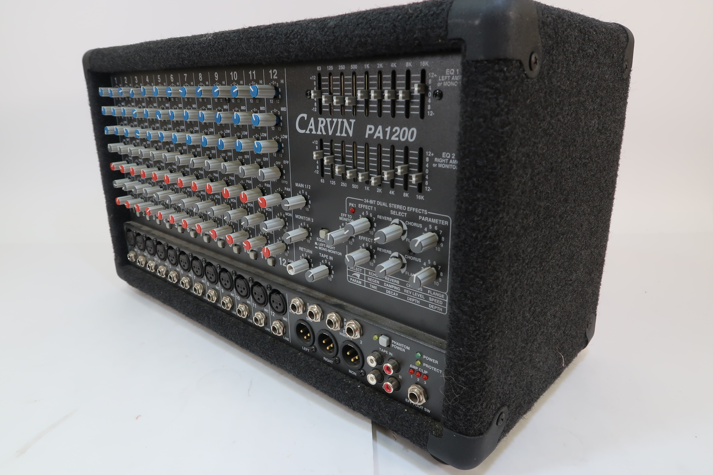 Carvin PA1200 12Channel 1000Watt Powered Mixer In Store Pick Up Only