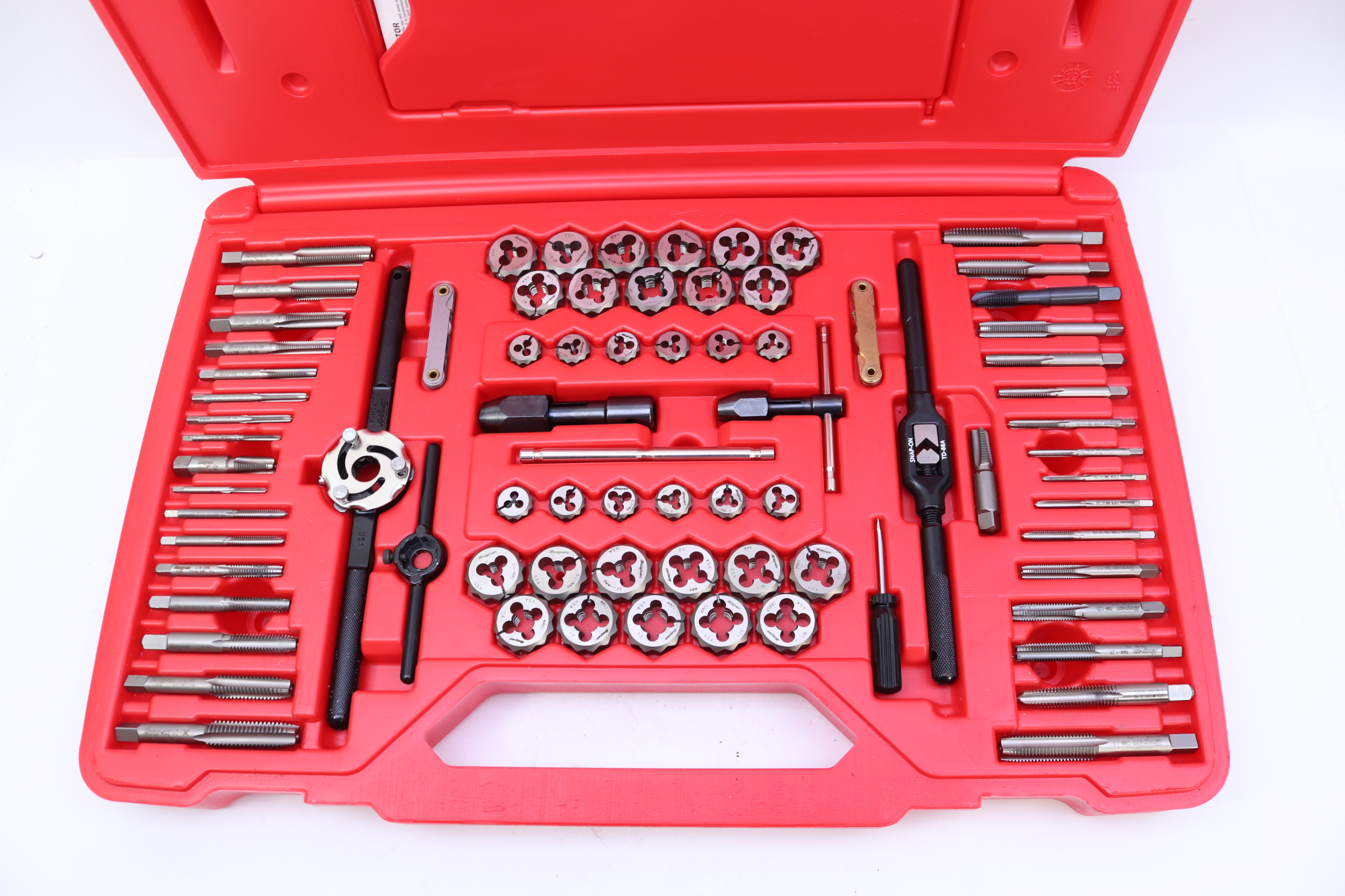 Snapon Tools TDTDM500A 76Piece Combination Tap and Die Set
