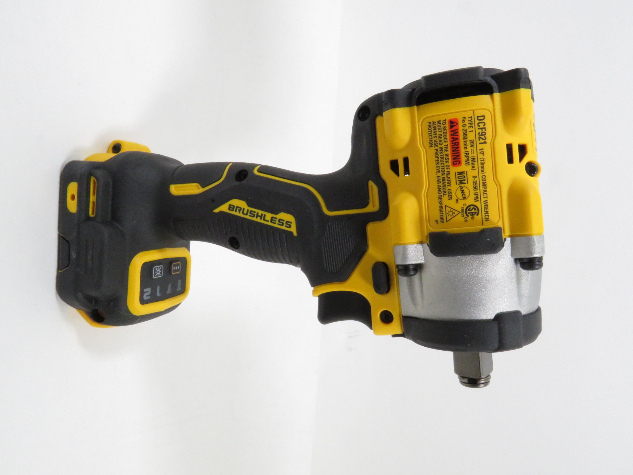 DEWALT DCF921 ATOMIC 20V MAX Cordless Brushless 1/2" Compact Impact Wrench