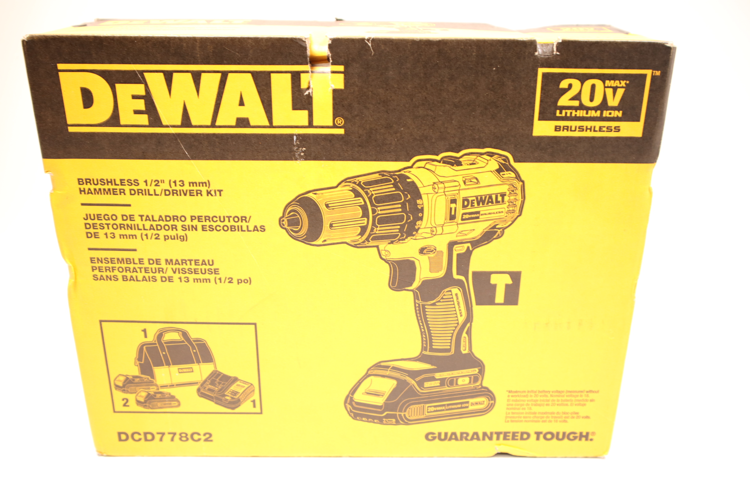 Dewalt dcd778c2 online 20v