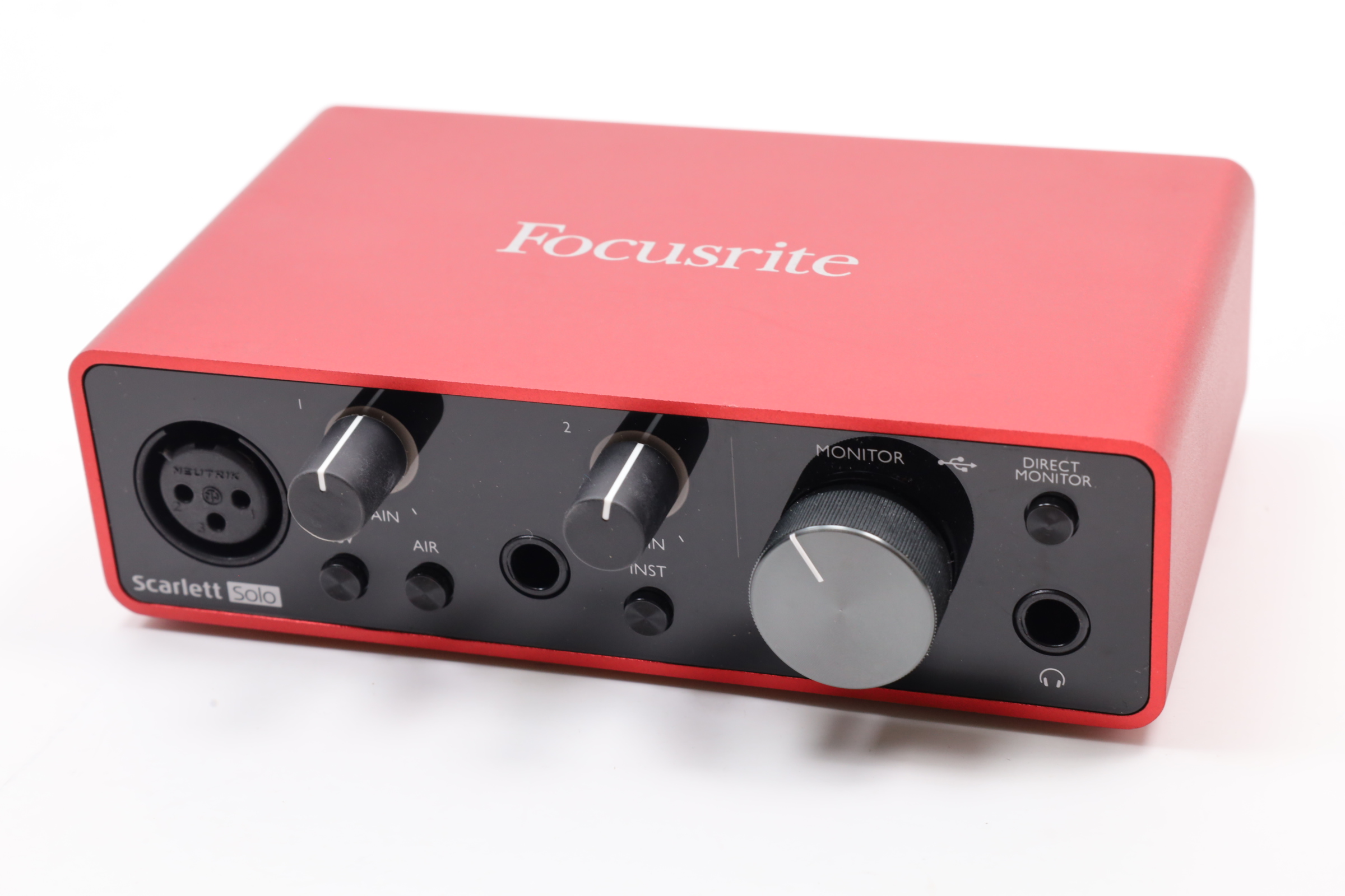 Focusrite Scarlett Solo 3rd Gen 2x2 USB Audio Interface