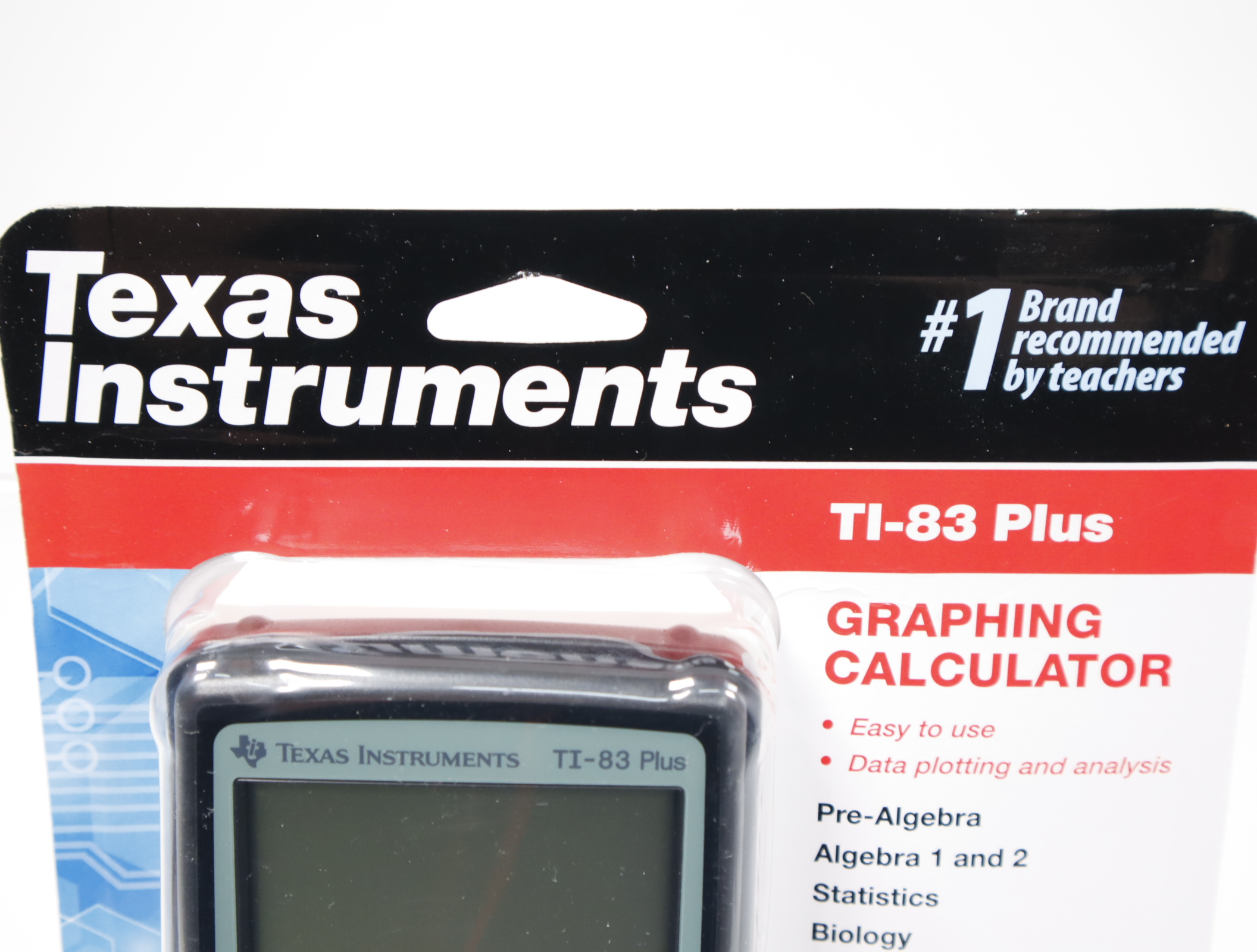Texas Instruments TI83 Plus Graphing Calculator Black