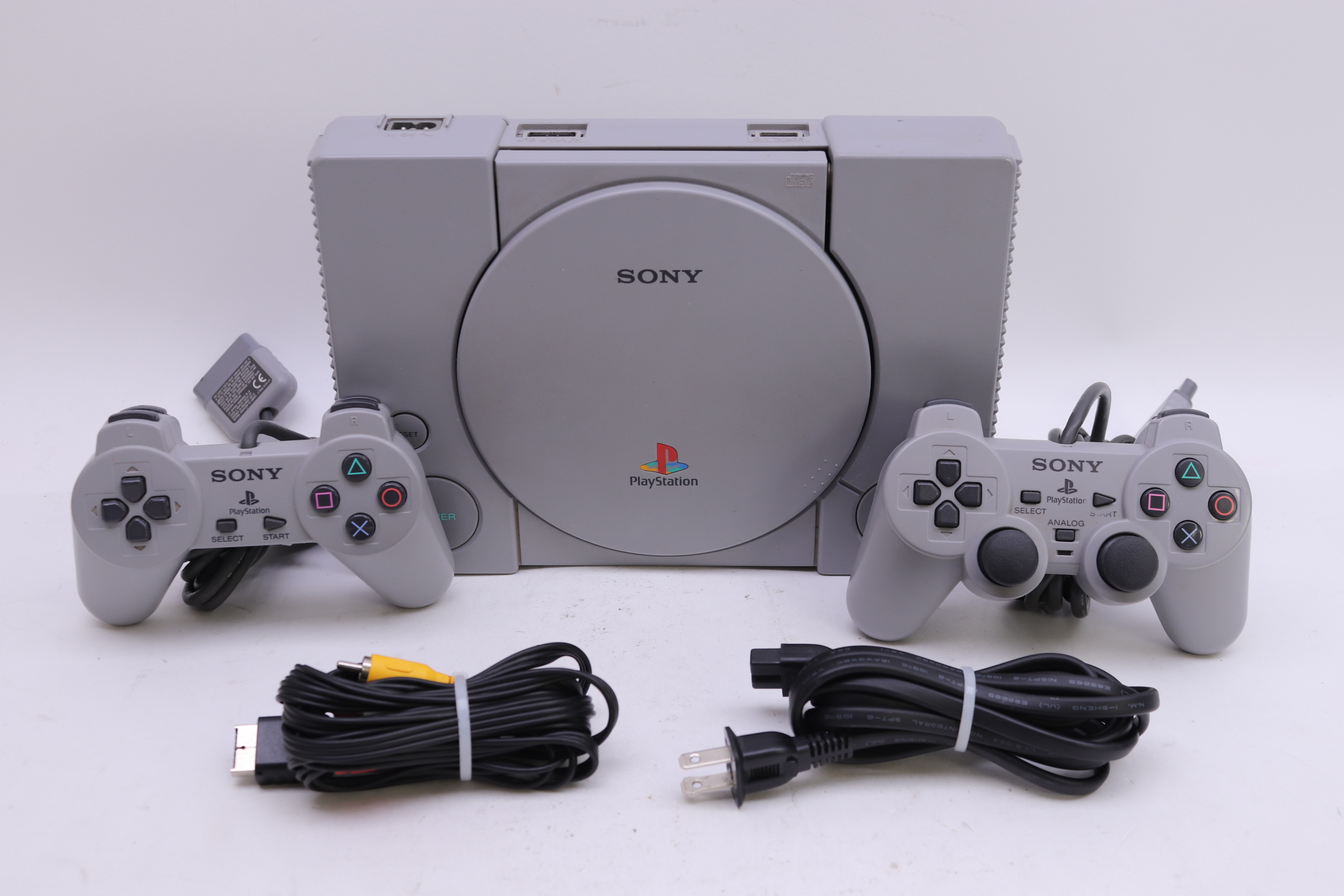 Sony Playstation PS1 SCPH-9001 Console W/ Controller and Memory Card  Tested. Free Shipping 