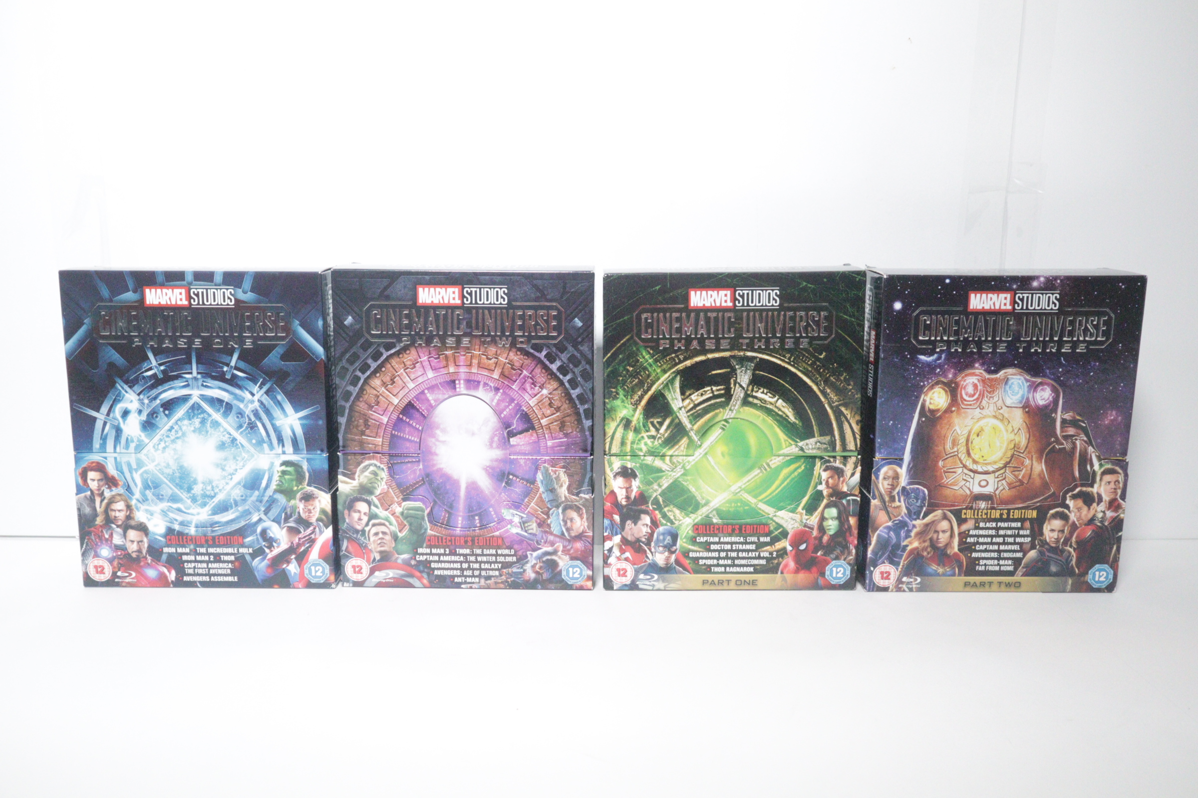 Marvel store Cinematic Universe Phase One Limited Edition Collectors Set