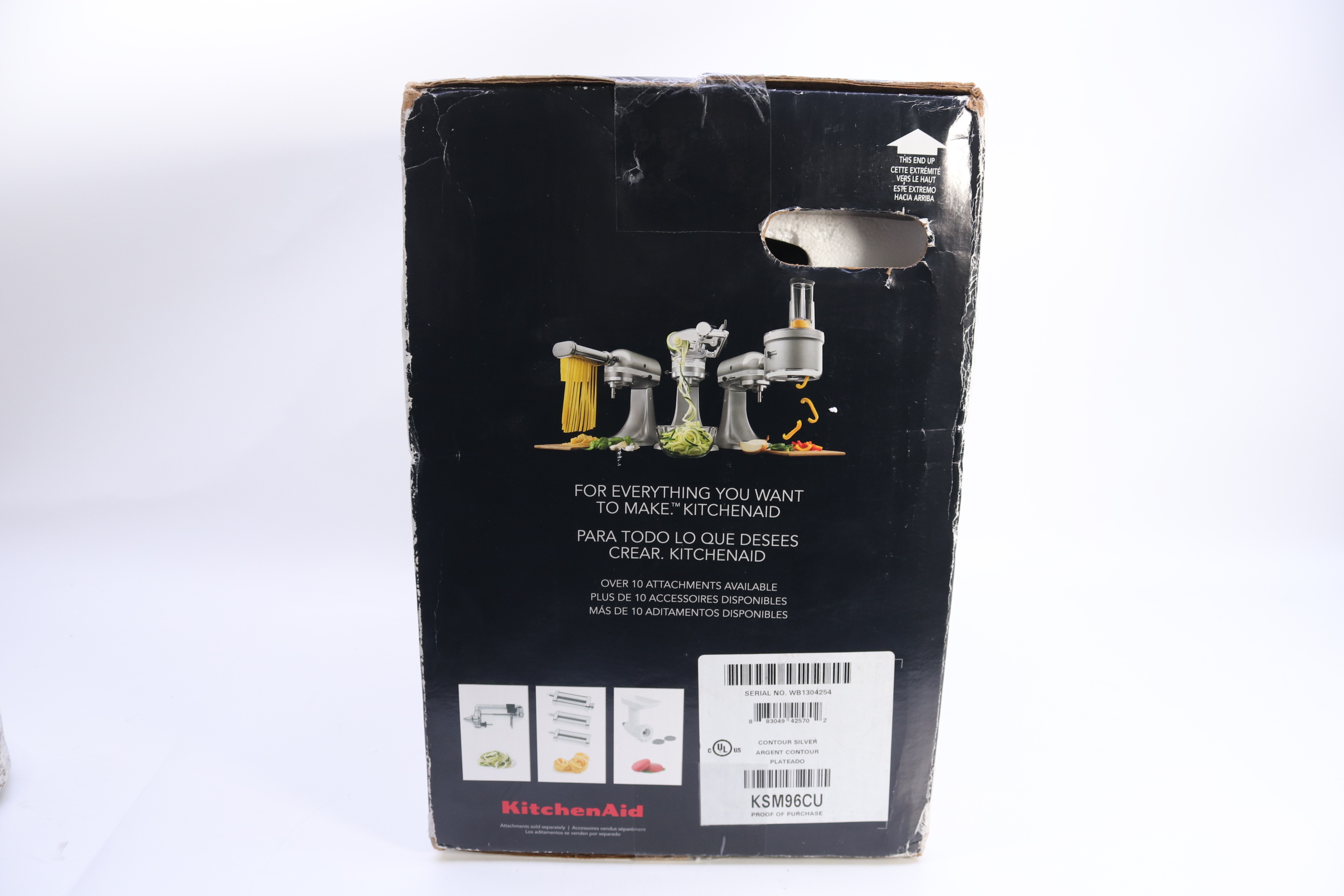 KitchenAid KSM96CU Ultra Power Plus Series 4.5 Qt TiltHead Stand Mixer