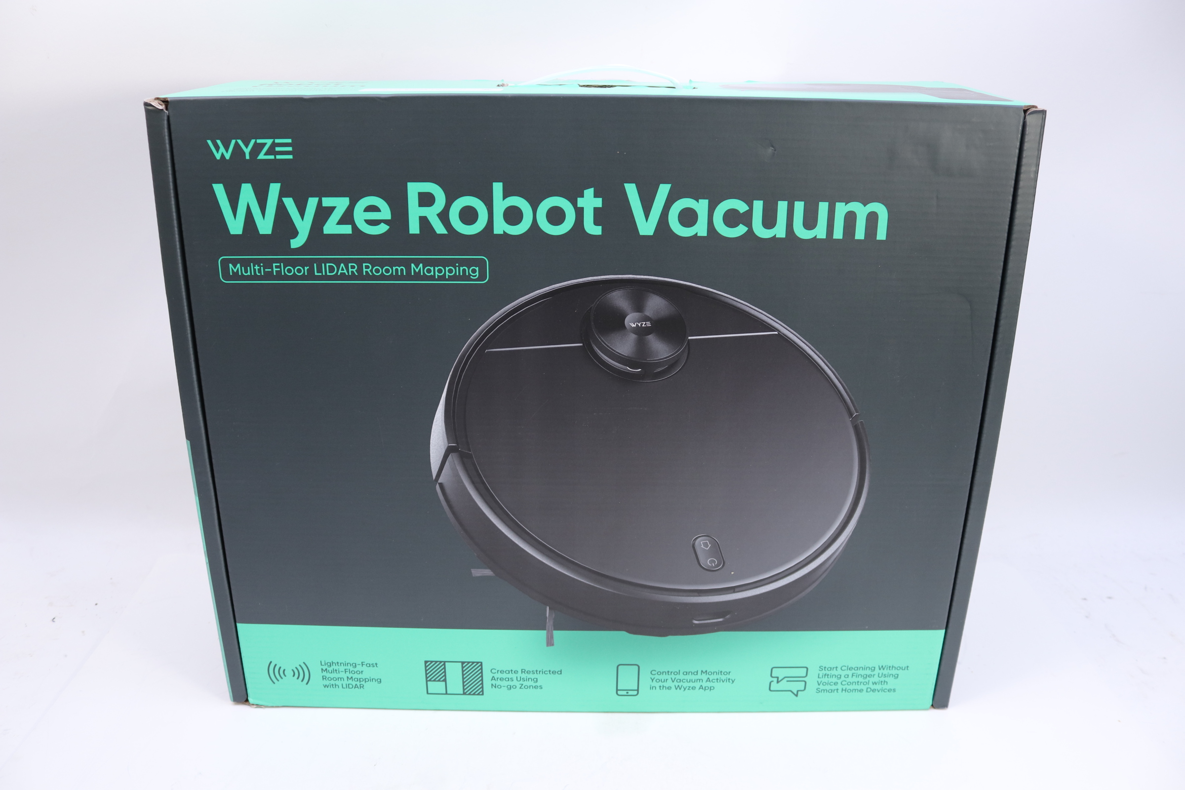 Wyze WVCR200S HighPrecision LIDAR Room Mapping SelfCharging Vacuum Robot