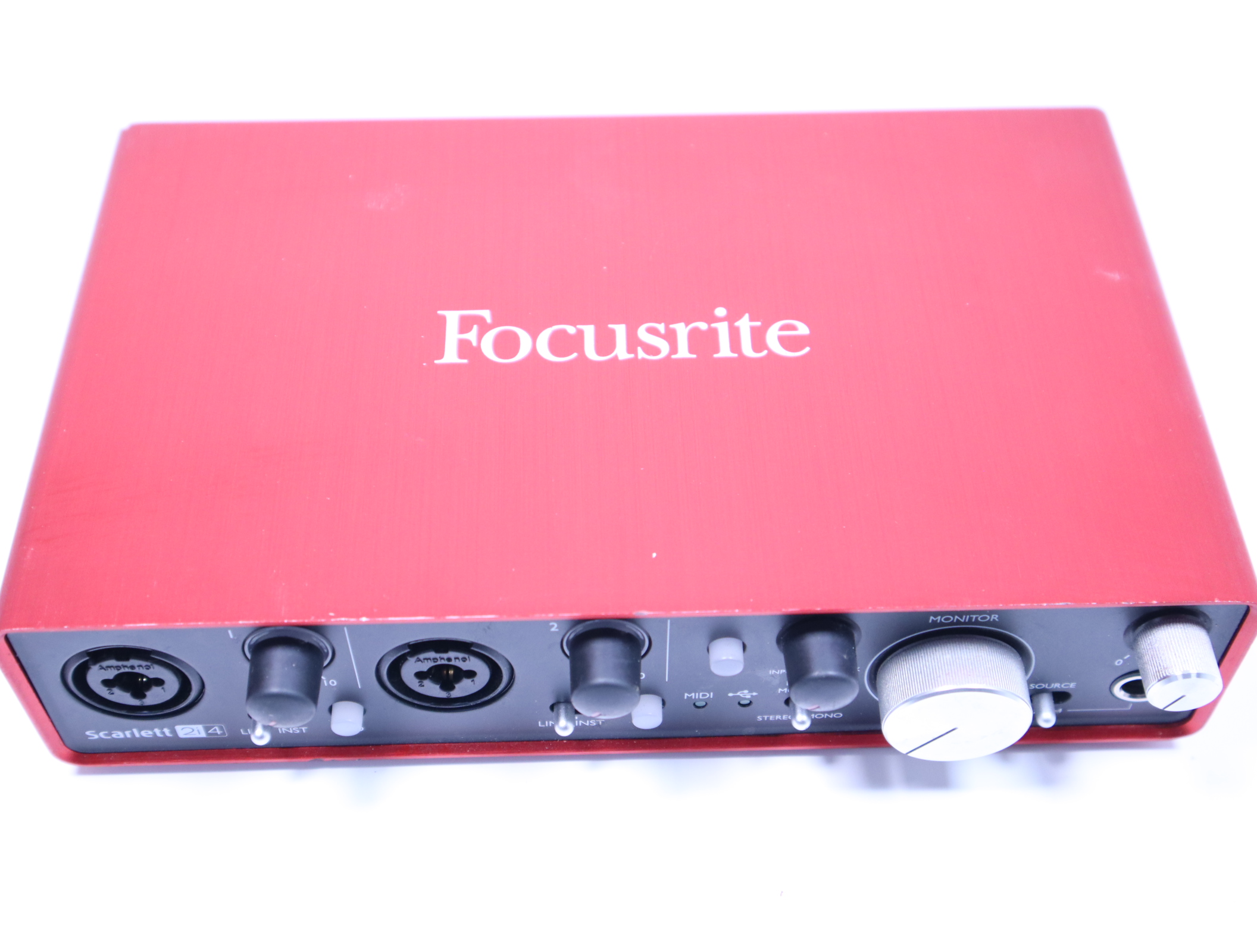 Focusrite Scarlett 2i4 USB Computer Recording Interface 2nd Focusrite Scarlett 2i4 USB Computer Recording Interface 2nd