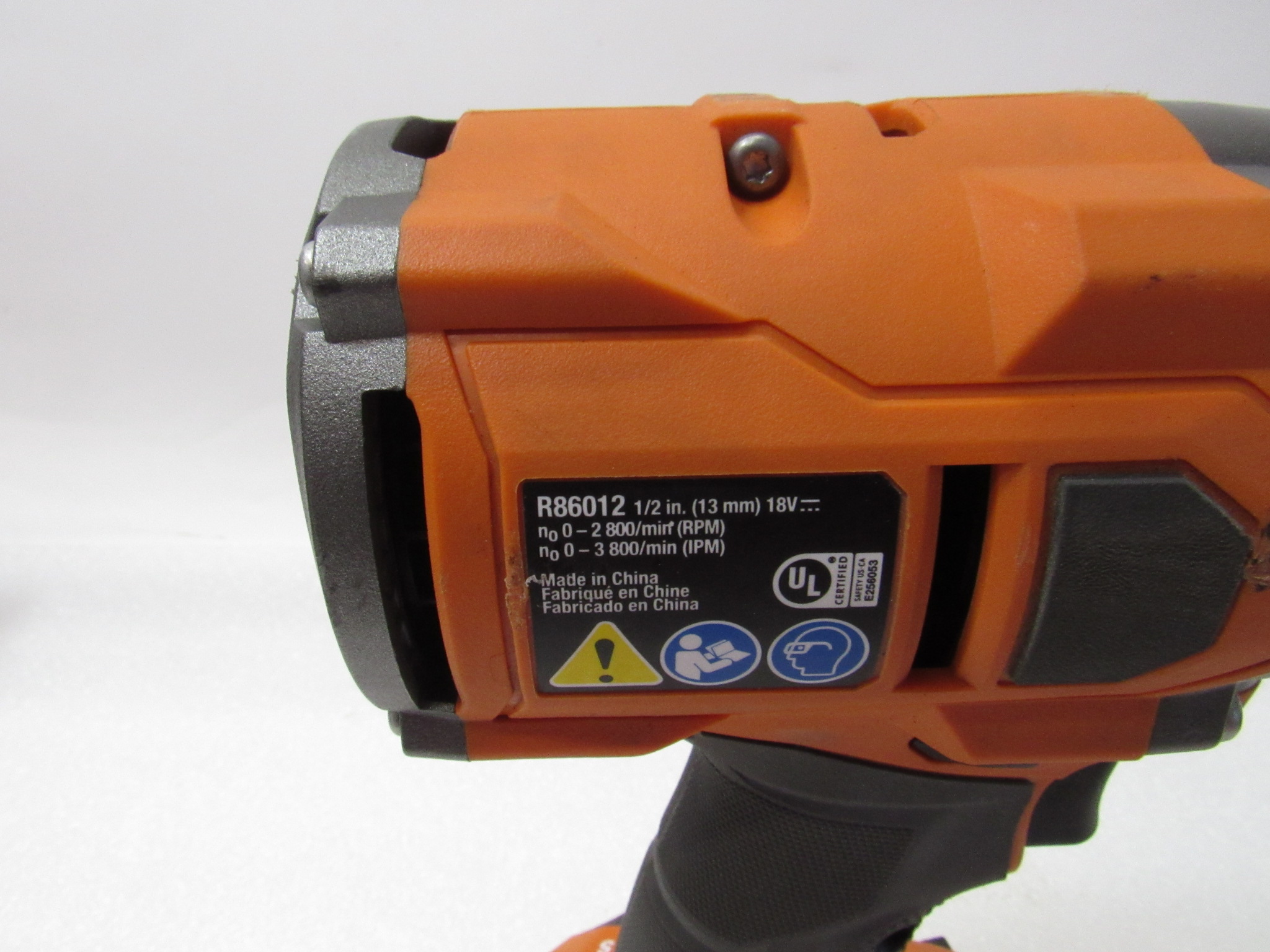 Ridgid R86012 18V Brushless 4-Mode 1/2