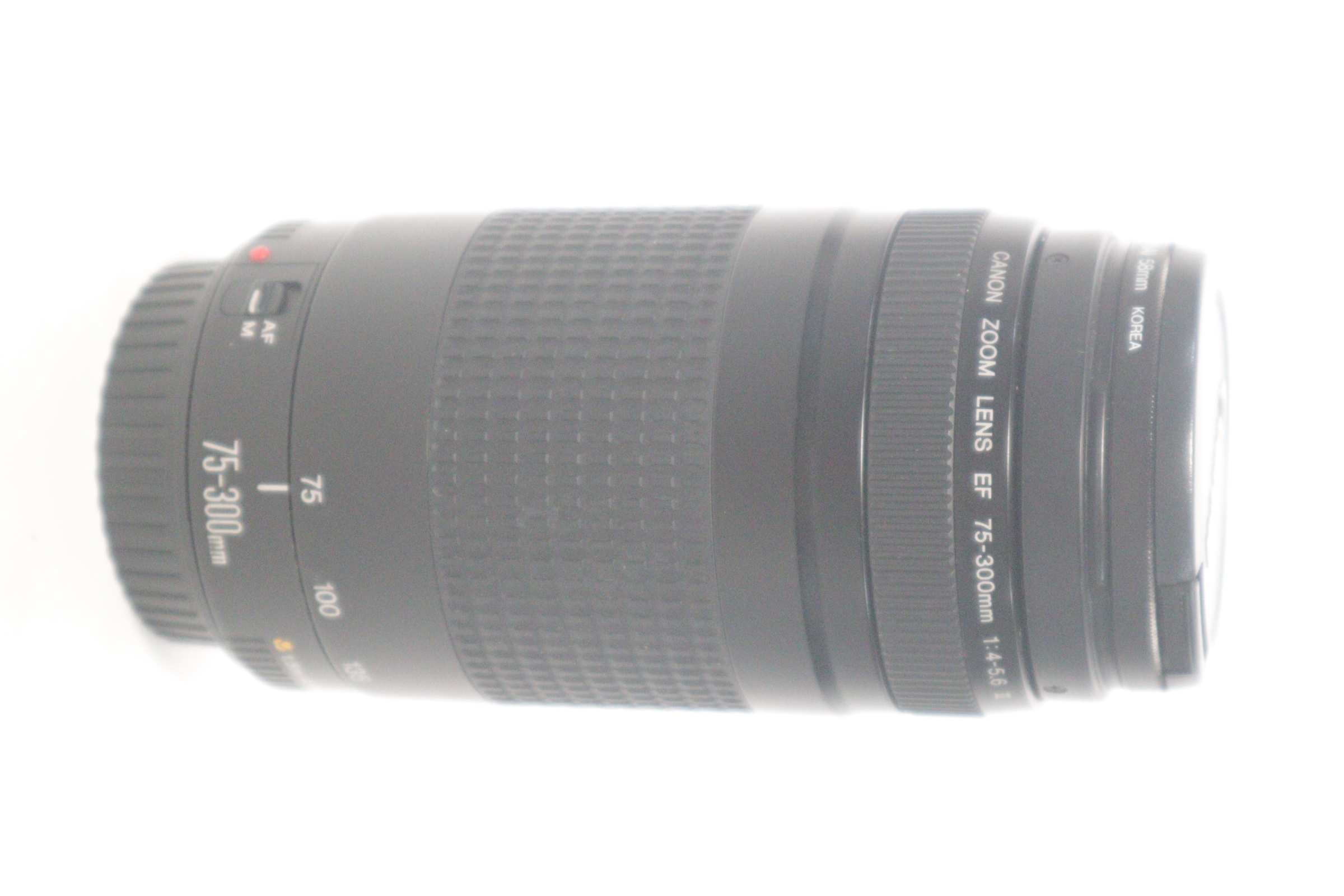 Canon EF 75-300mm 1:4-5.6 II USM Black Telephoto Zoom Lens