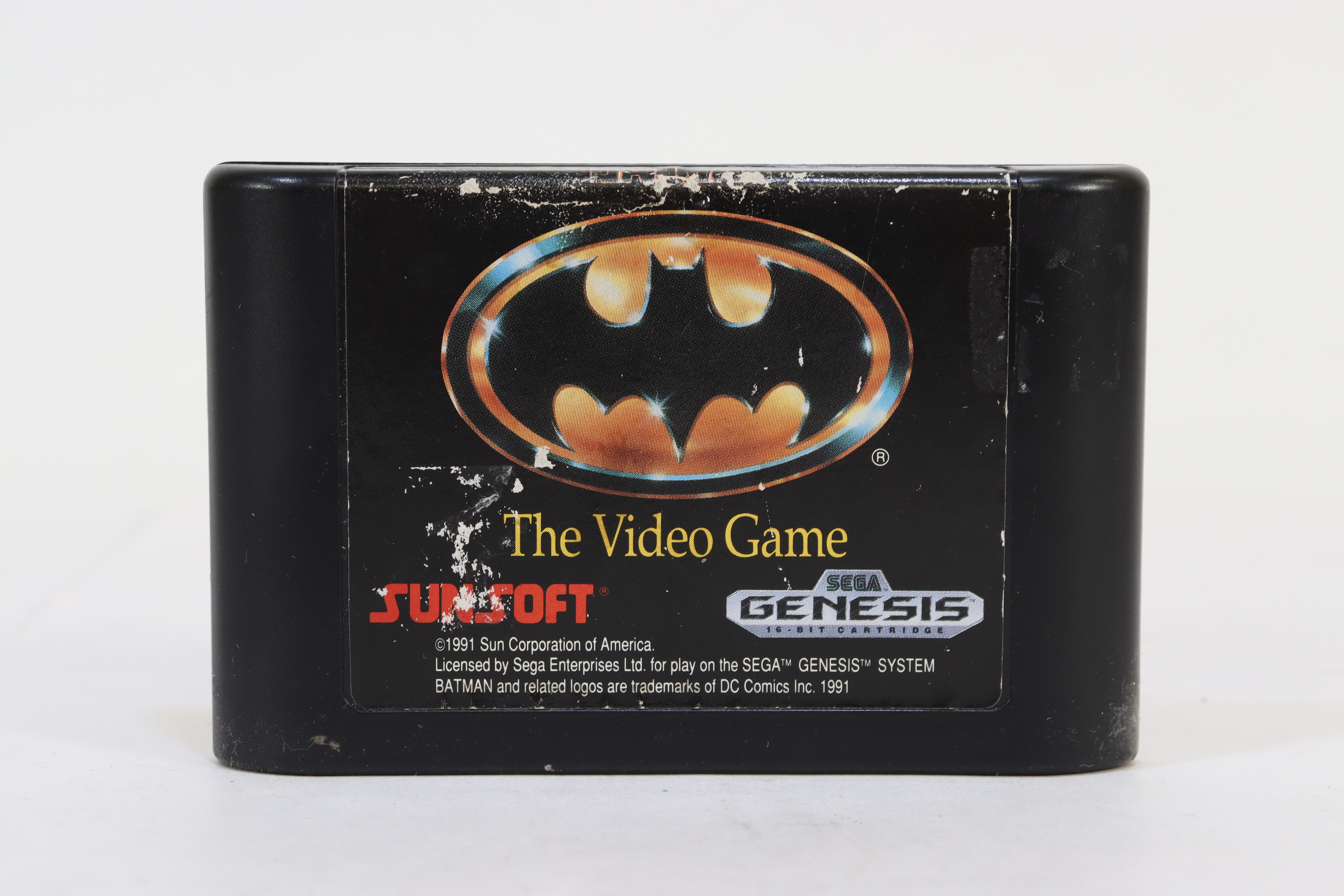 Sega SUNFOFT BATMAN: THE VIDEO GAME (SEGA GENESIS 1991)