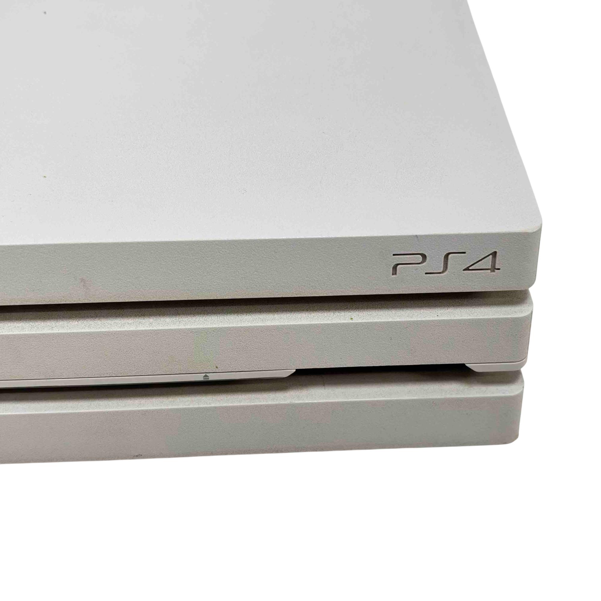 Sony CUH-7015B PlayStation 4 Pro White 1TB 4K Video Game Console 4145