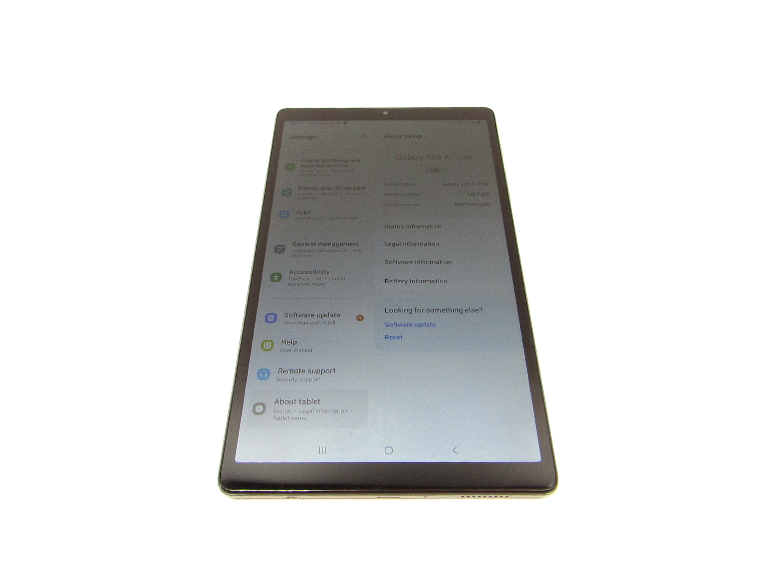 samsung t220 tablet specs