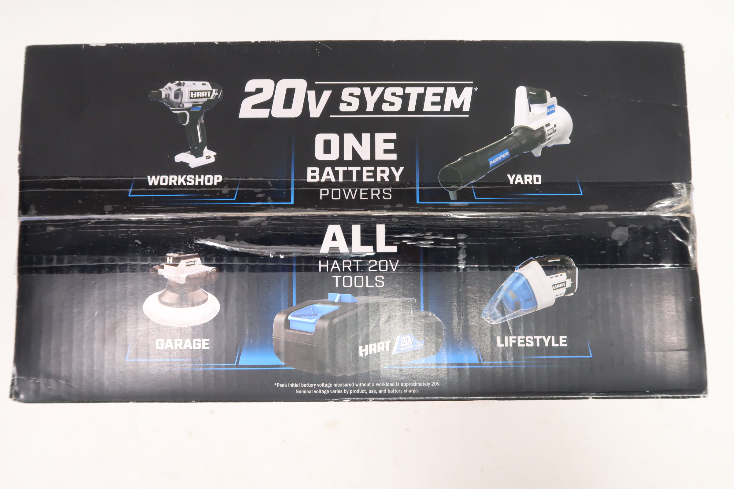 Hart HPCK402B 20Volt Cordless 4Tool Combo Kit