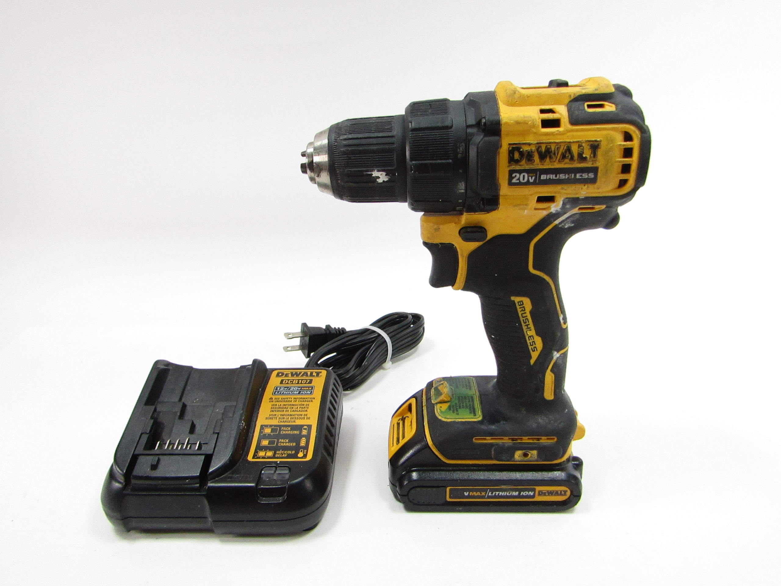 DeWALT DCD708 20V MAX Cordless Brushless Compact 1/2