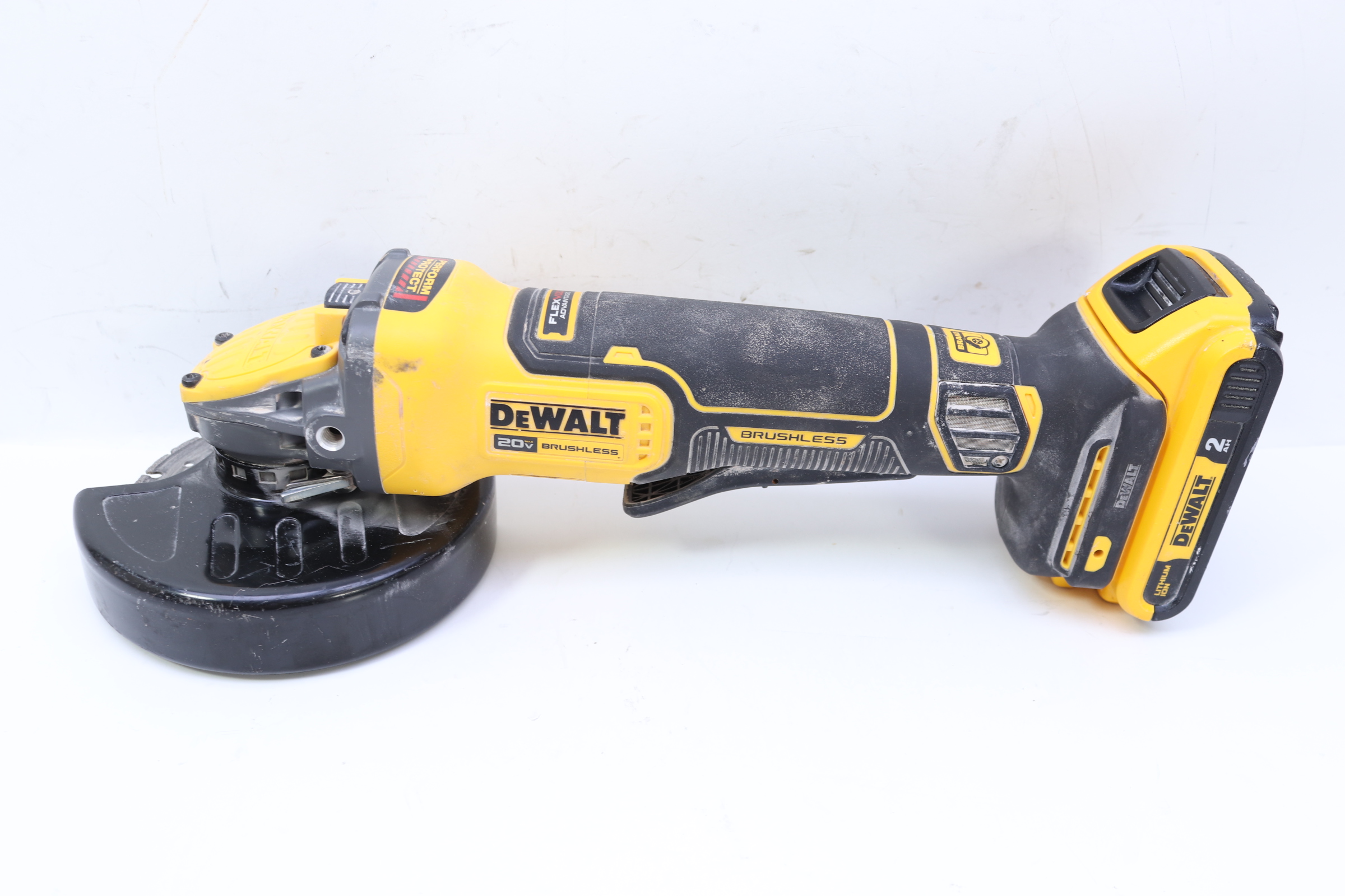 DEWALT DCG416 20V MAX Cordless Brushless 4.5 5 in. Paddle Switch Angle Grinder