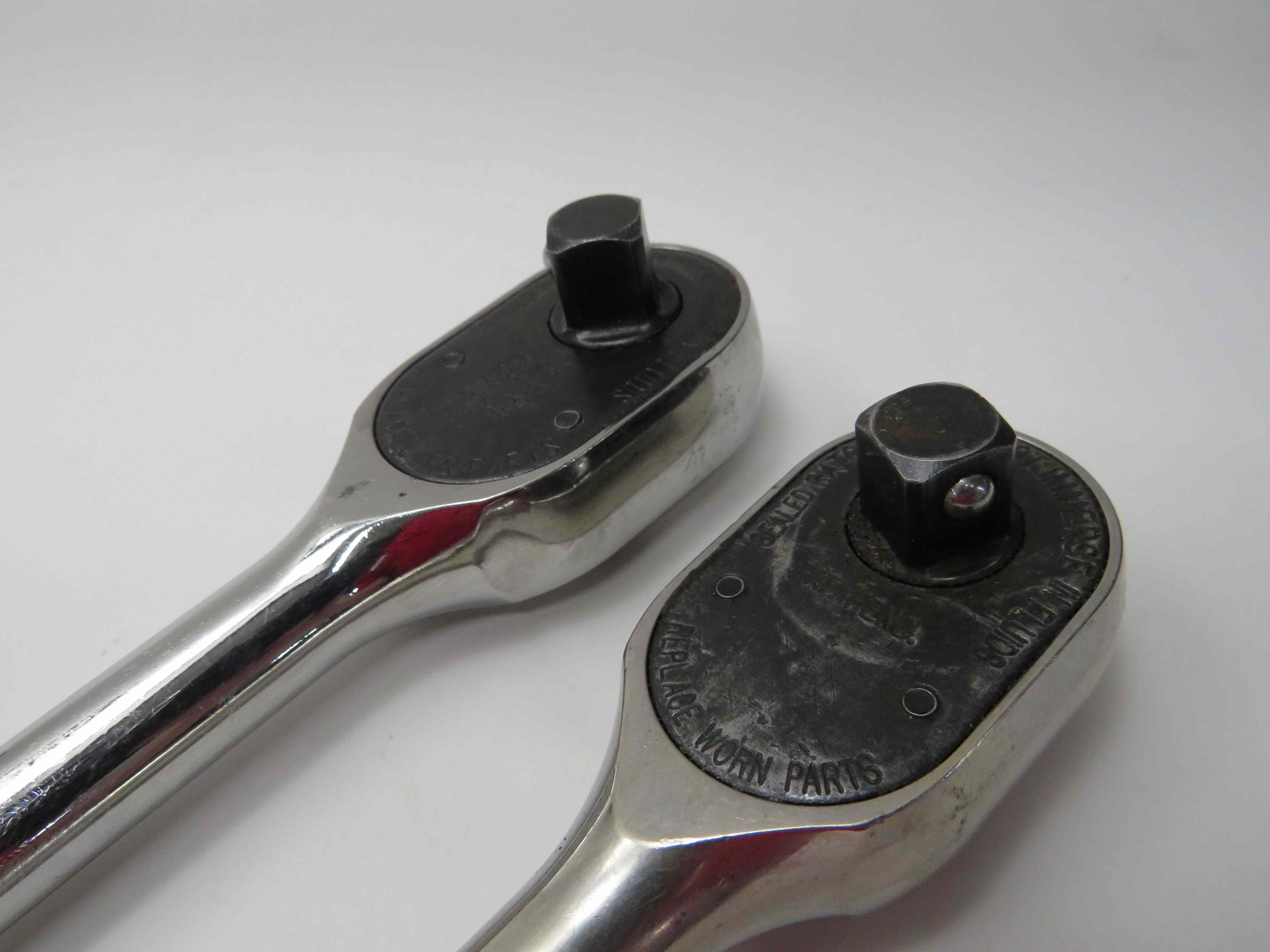 Snapon Tools 2Piece Ratchet Hand Tool Set SL80A, S80A