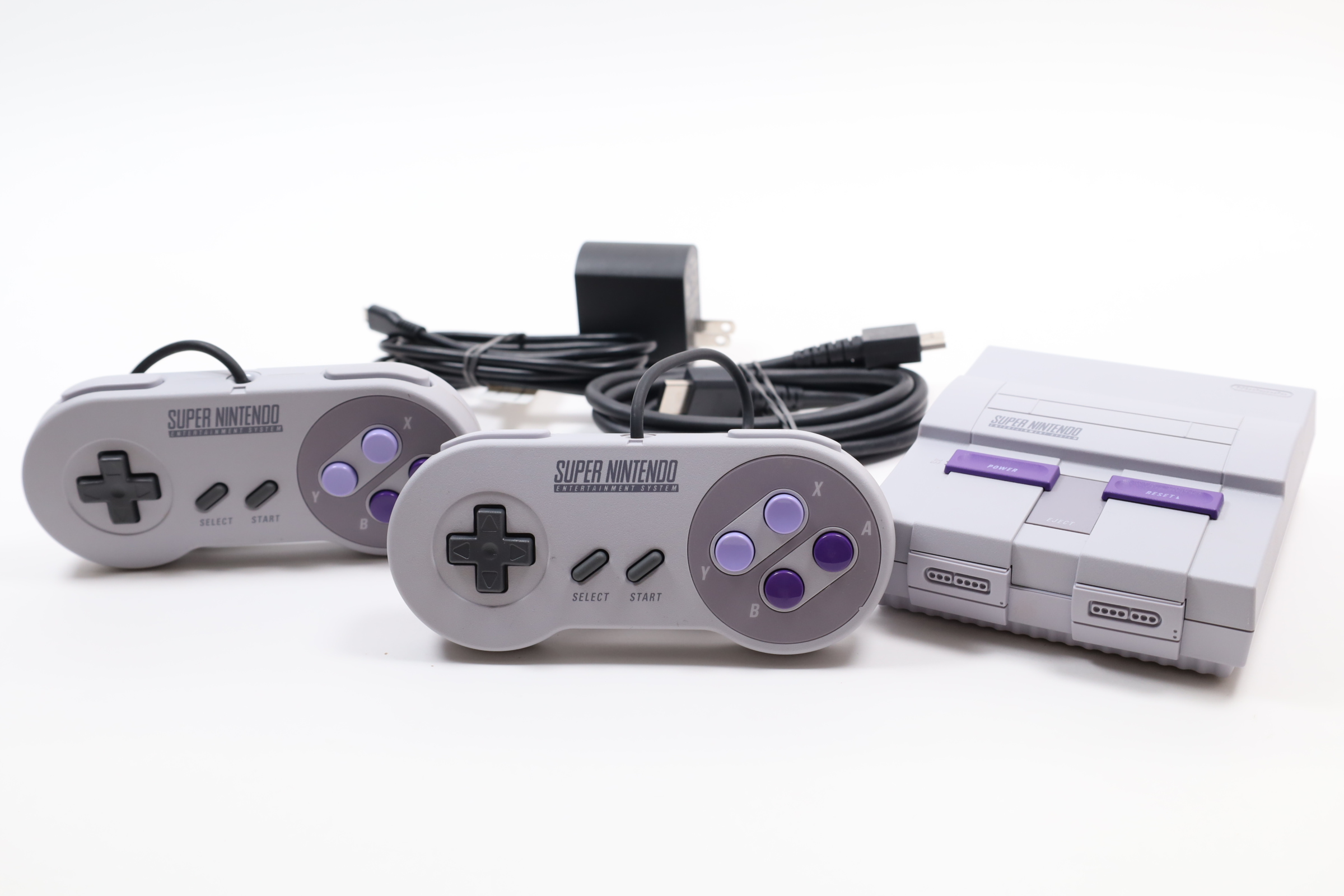 Nintendo Super NES Classic Edition Video Game Console - Gray for