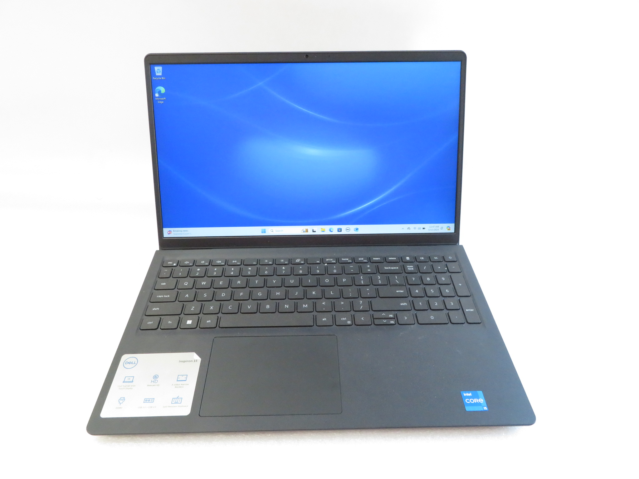 Dell Inspiron 15 3520 Core i5-1155G7 2.50GHz 8GB RAM 256GB SSD 15.6