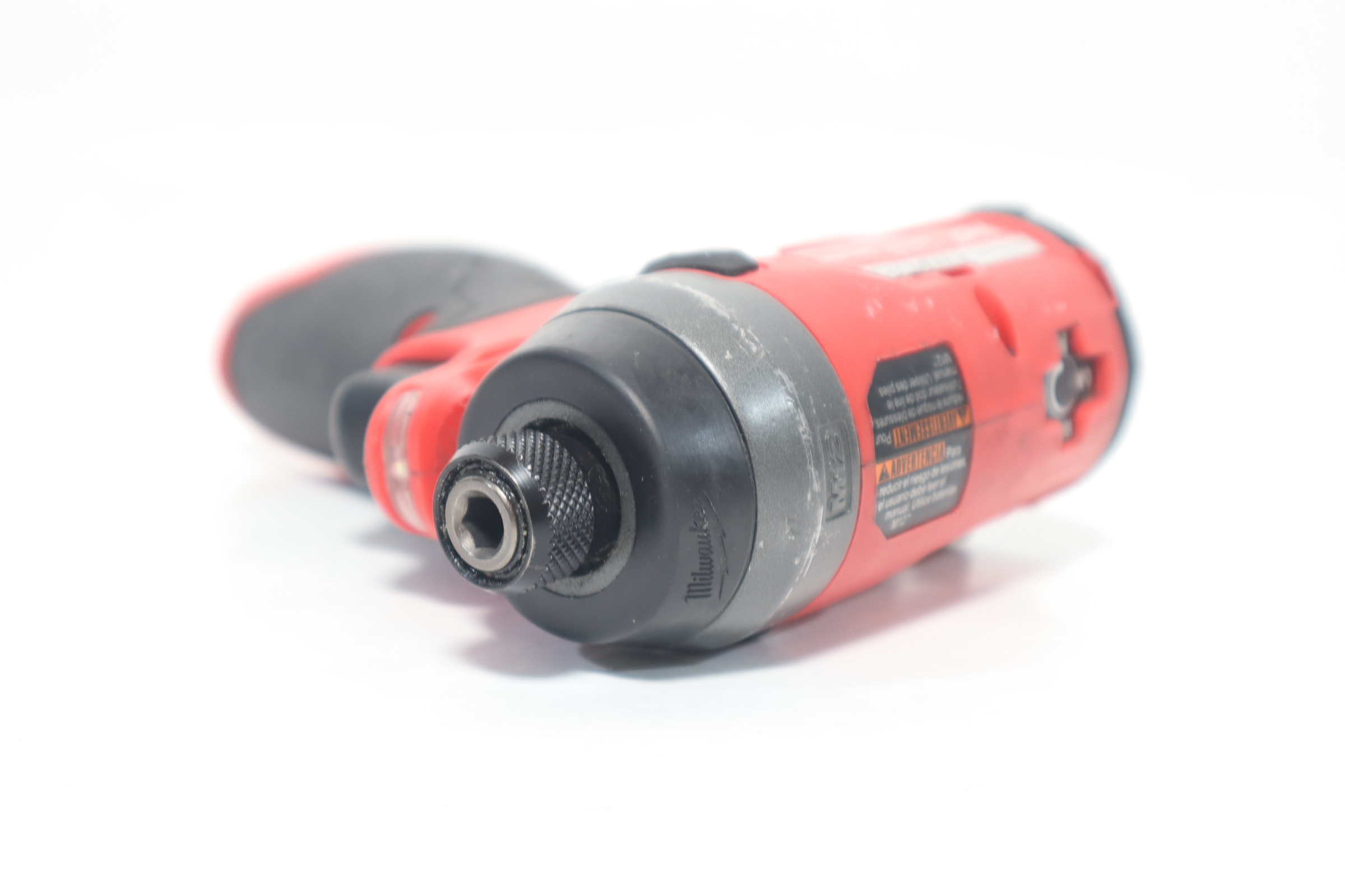 3-Bit Holder Attachment For Milwaukee M12 Fuel Hex Impact Driver (Model 2553-20) With Screw