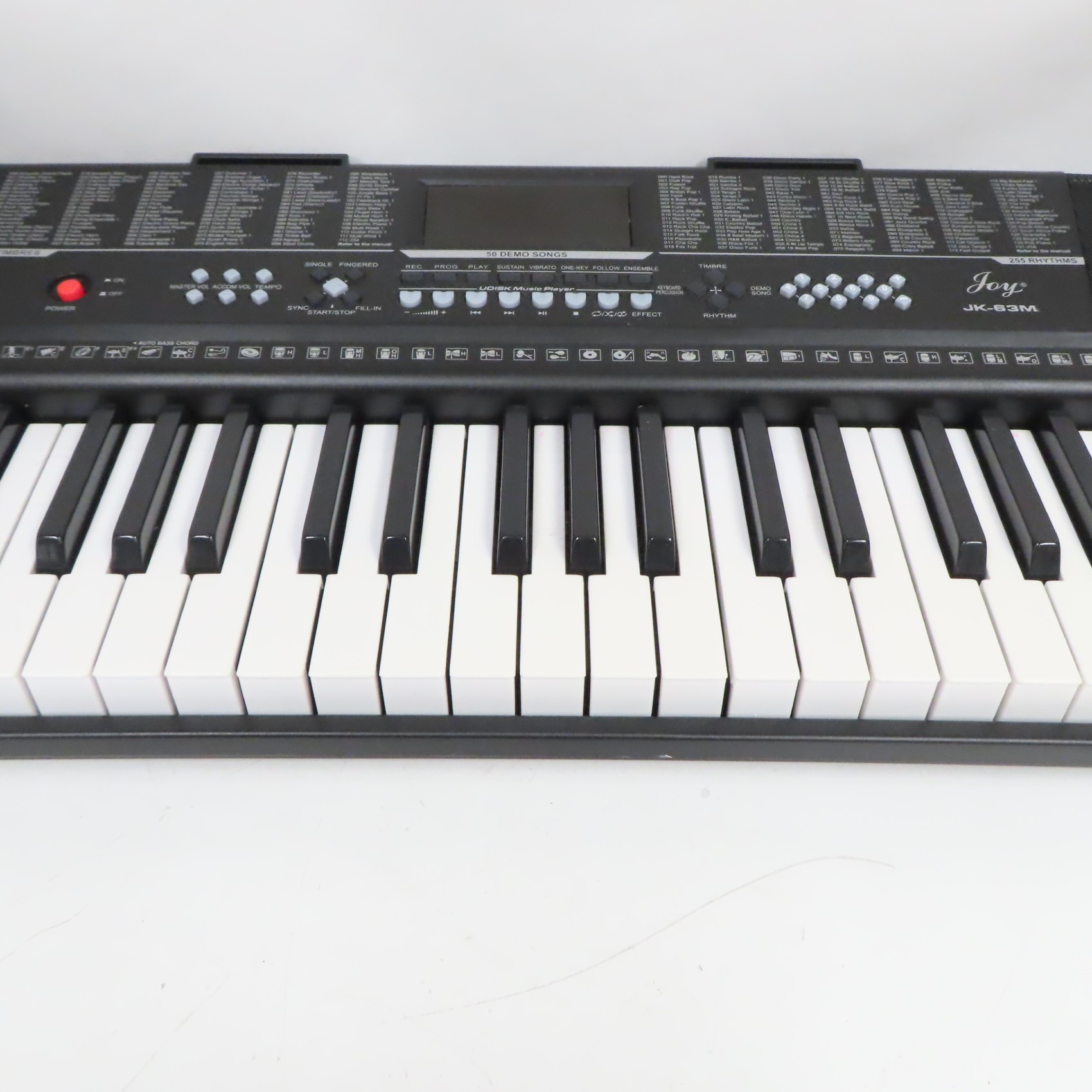 Joy JK-63M 61-Key Standard Key Music Electronic Keyboard (Local