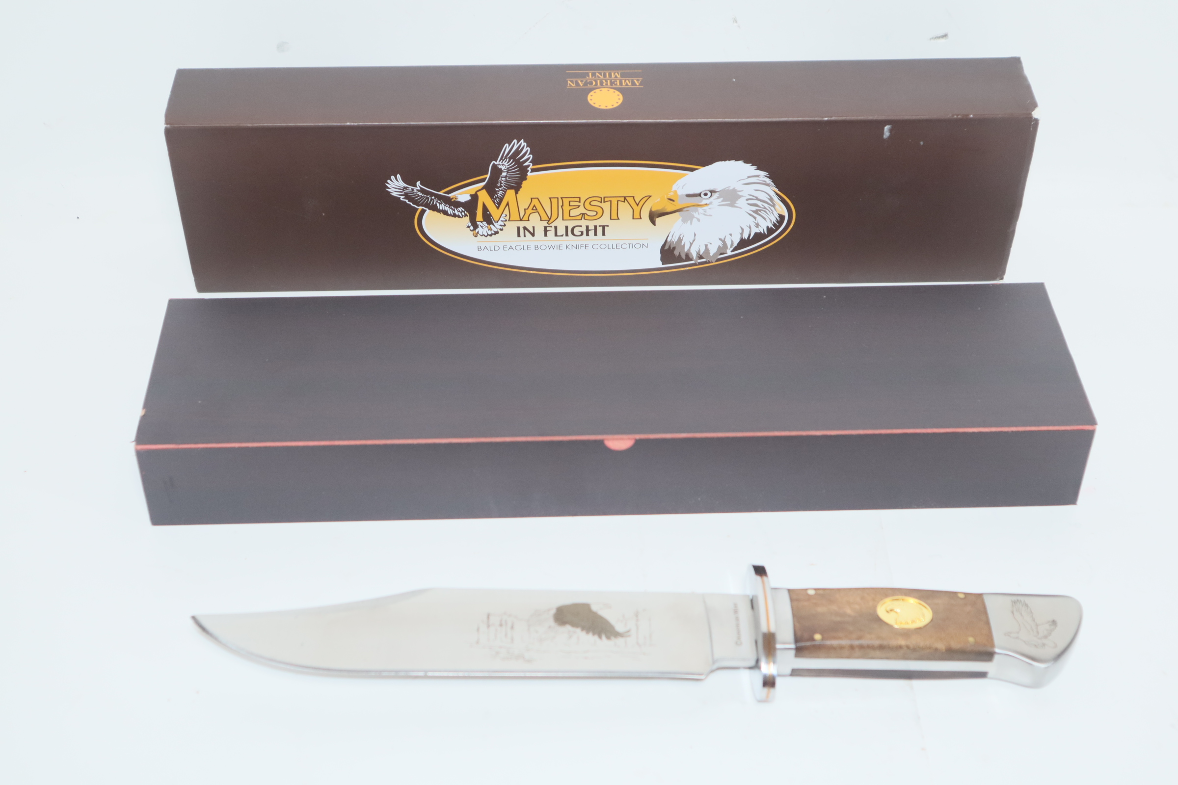 Bald Eagle Bowie Knife - Collector Knives